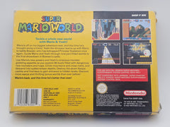 Super Nintendo - Super Mario World PAL Boxed