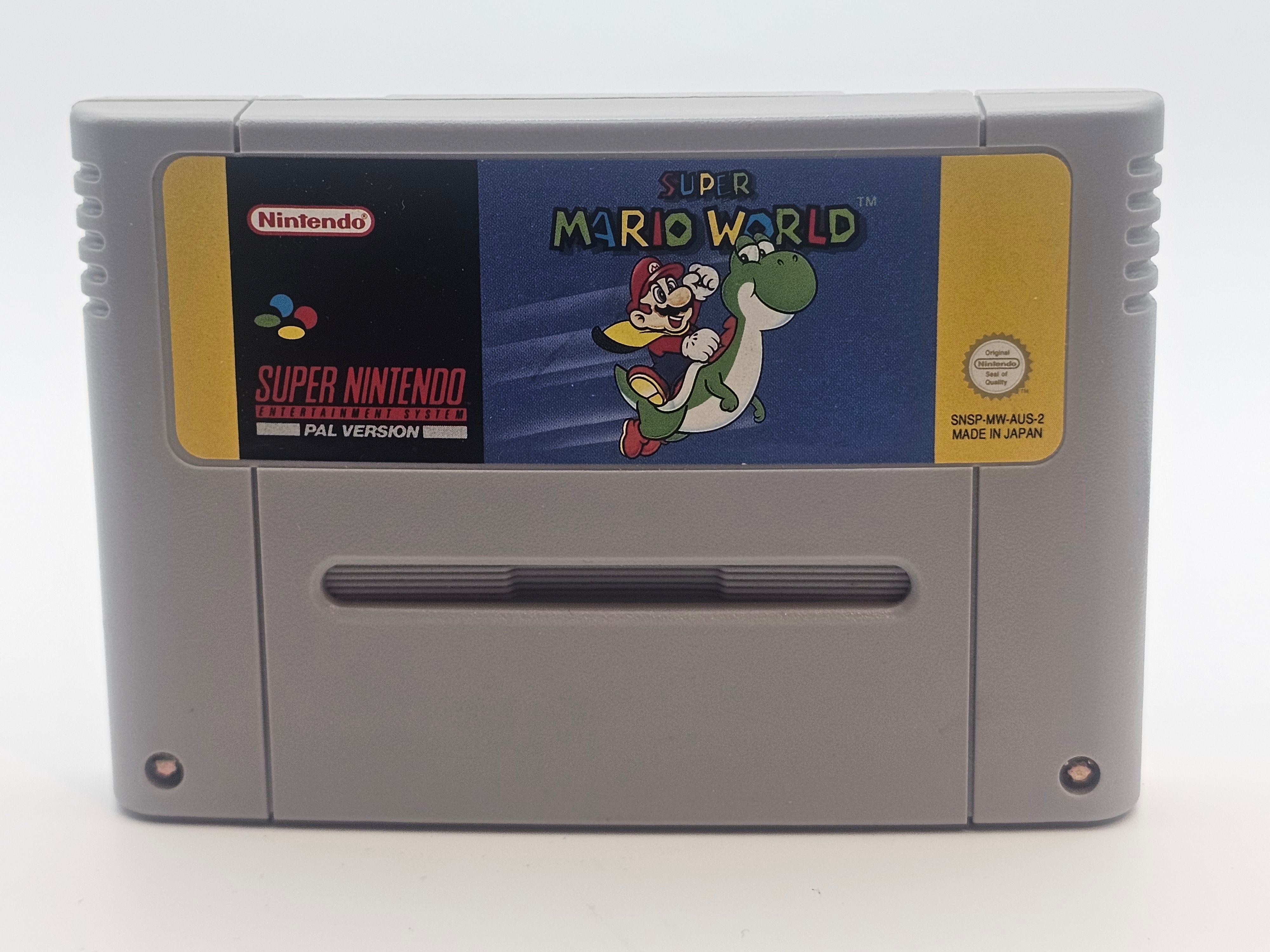 Super Nintendo - Super Mario World PAL Boxed