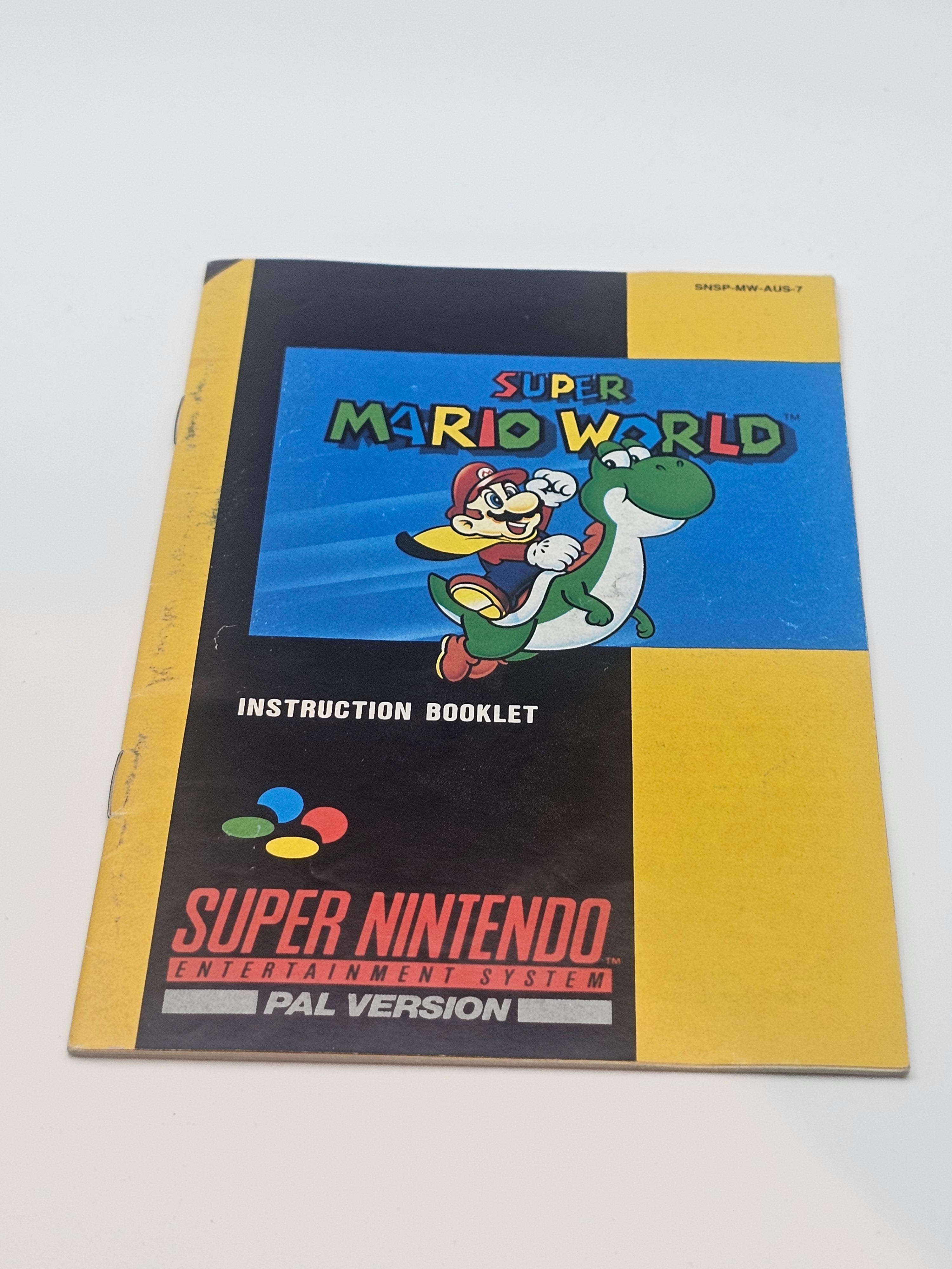 Super Nintendo - Super Mario World PAL Boxed