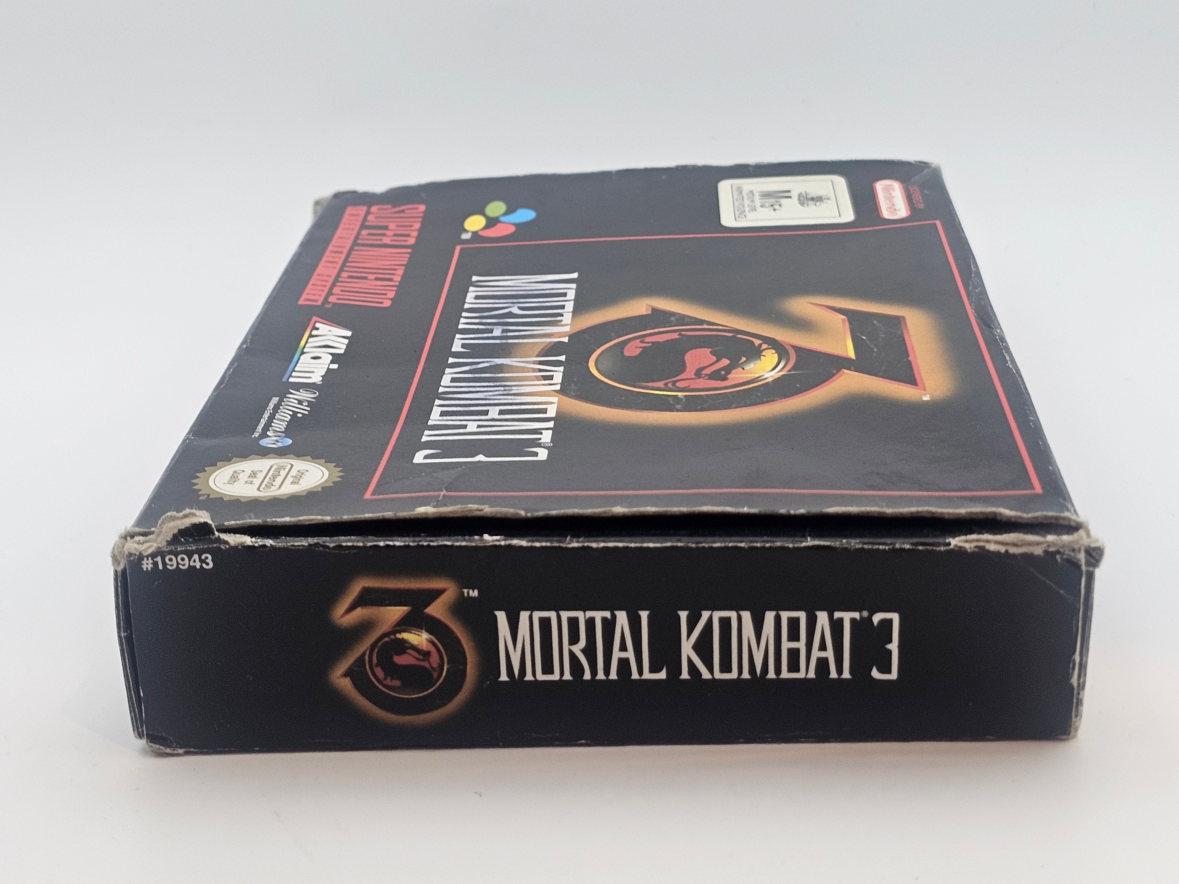 Super Nintendo - Mortal Kombat 3 PAL Boxed