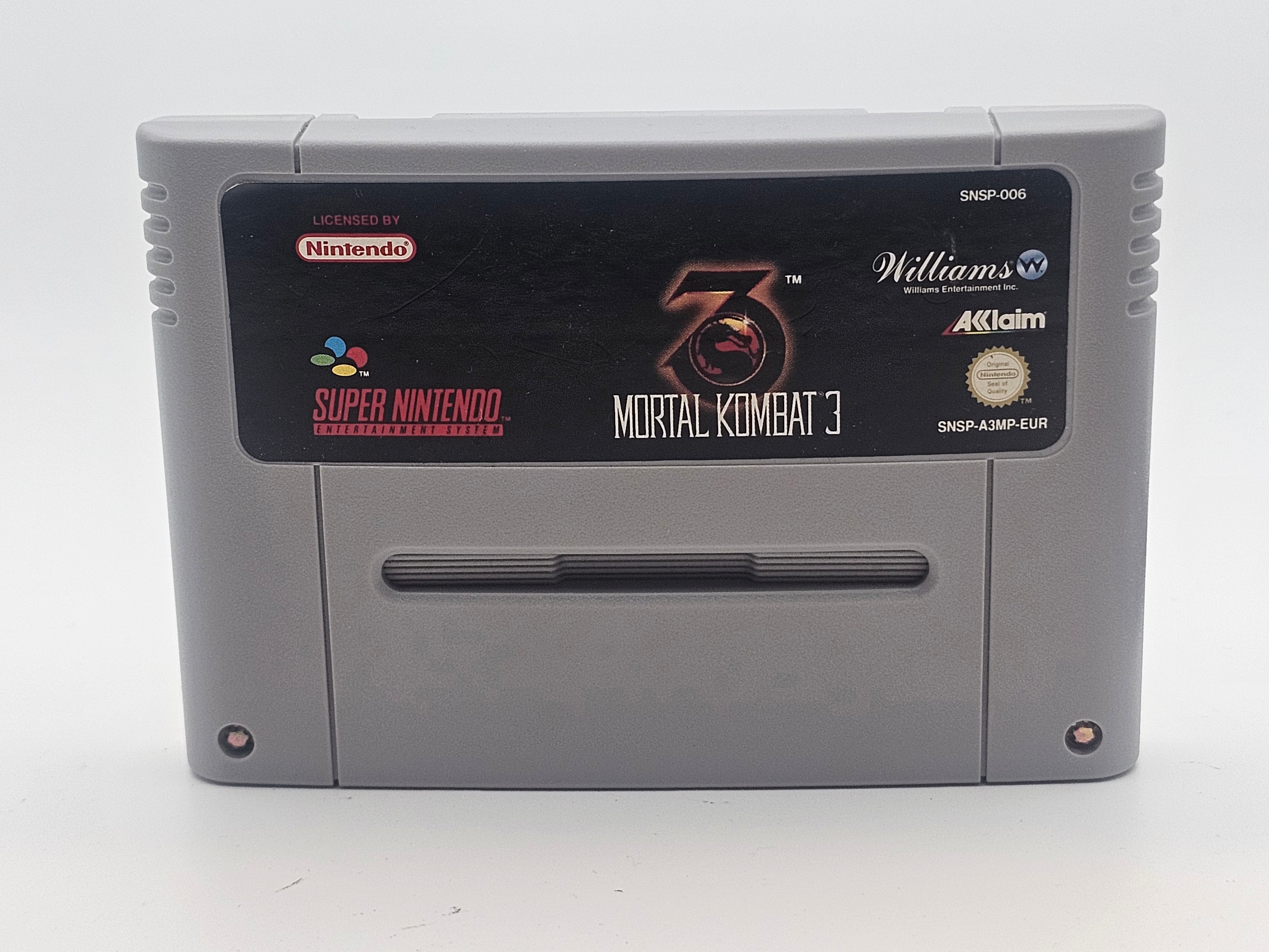 Super Nintendo - Mortal Kombat 3 PAL Boxed