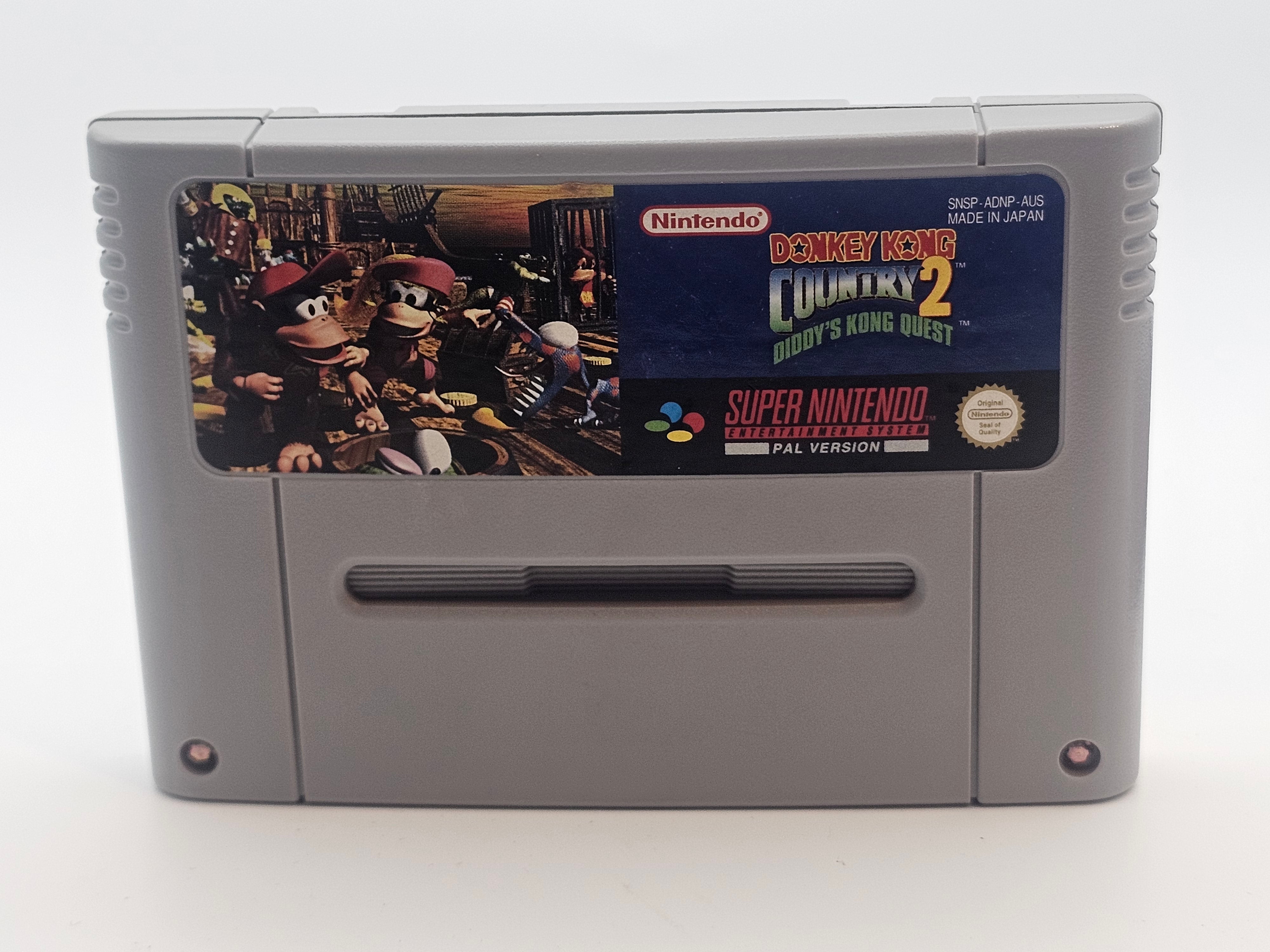 Super Nintendo - Donkey Kong Country 2 Diddy's Kong Quest PAL Boxed