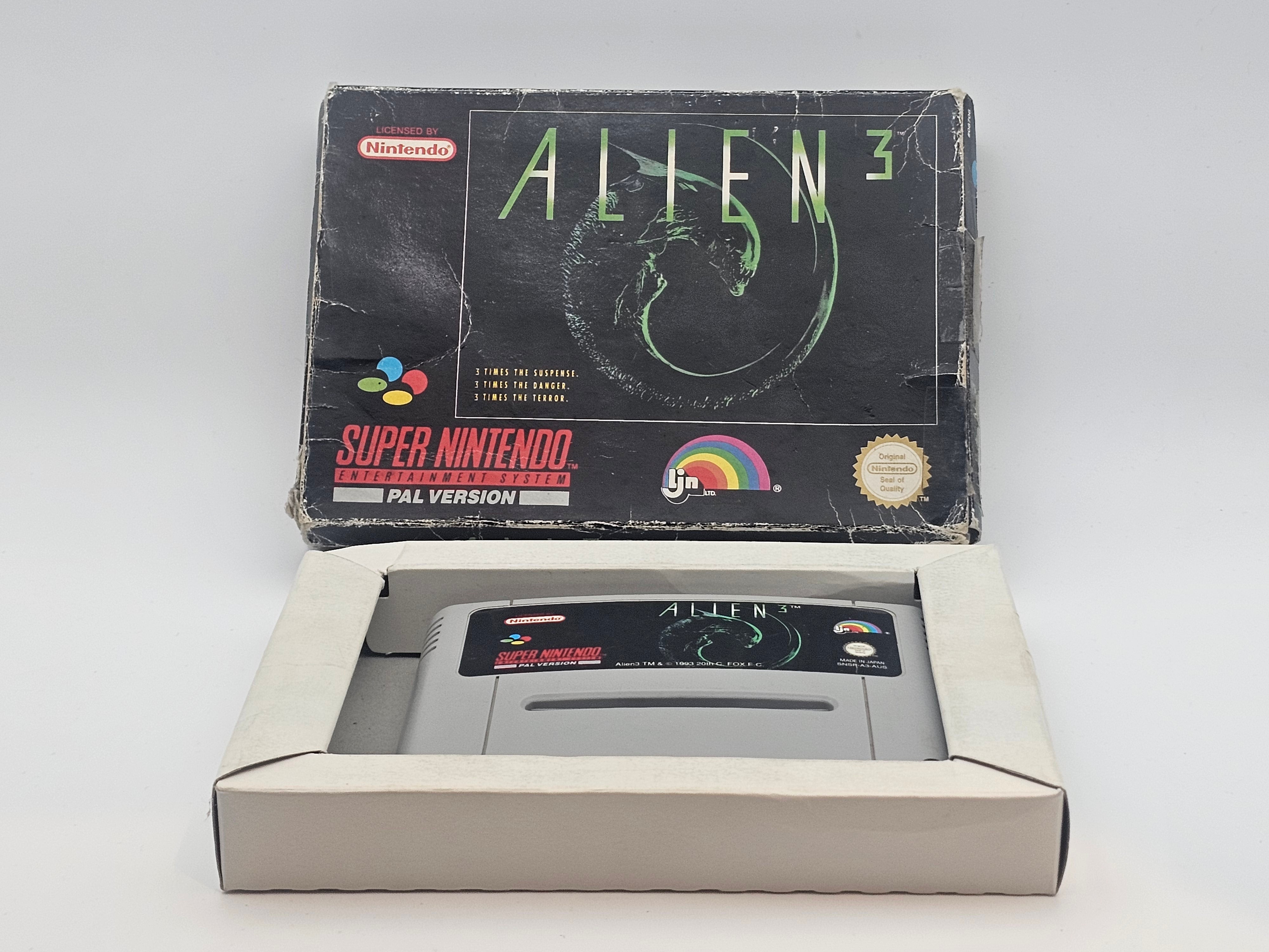 Super Nintendo - Alien 3 PAL Boxed
