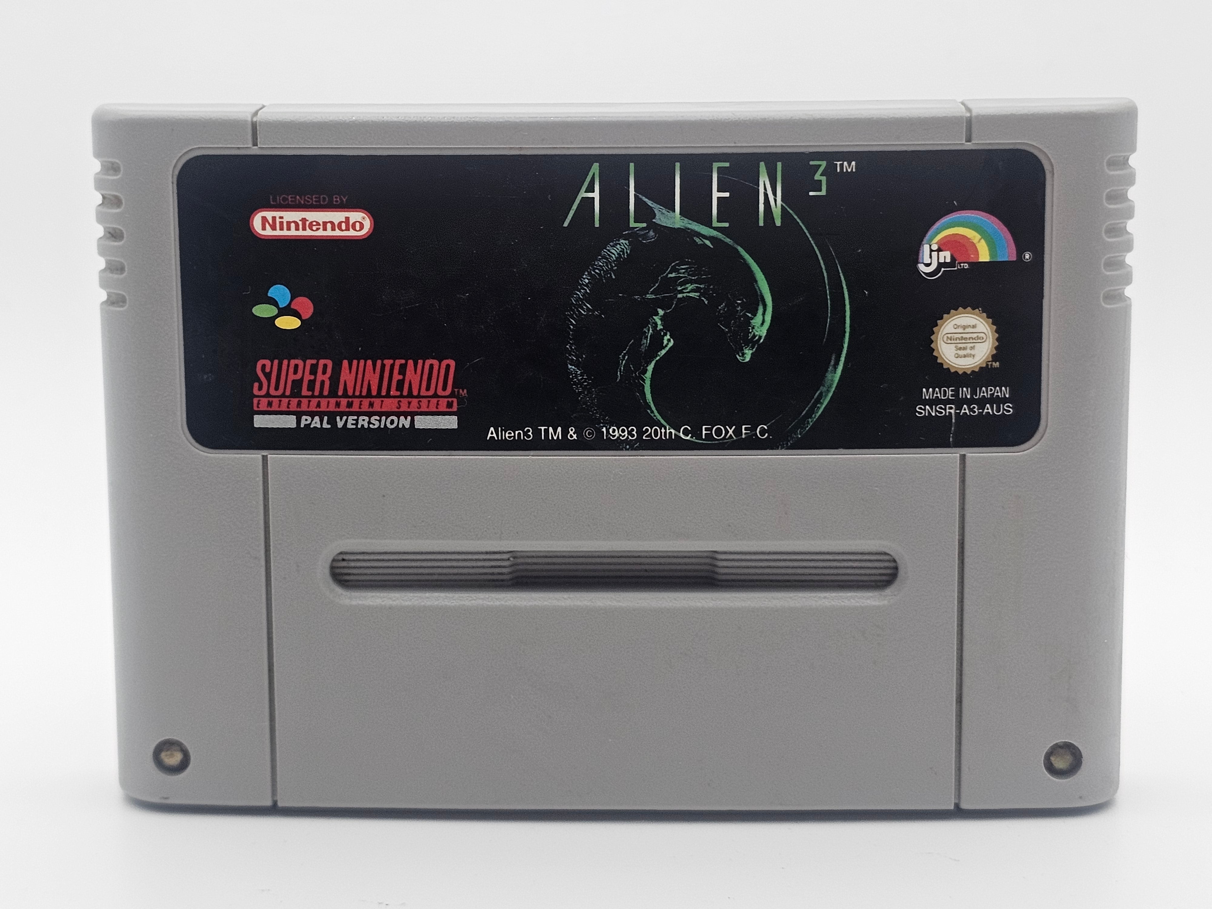 Super Nintendo - Alien 3 PAL Boxed