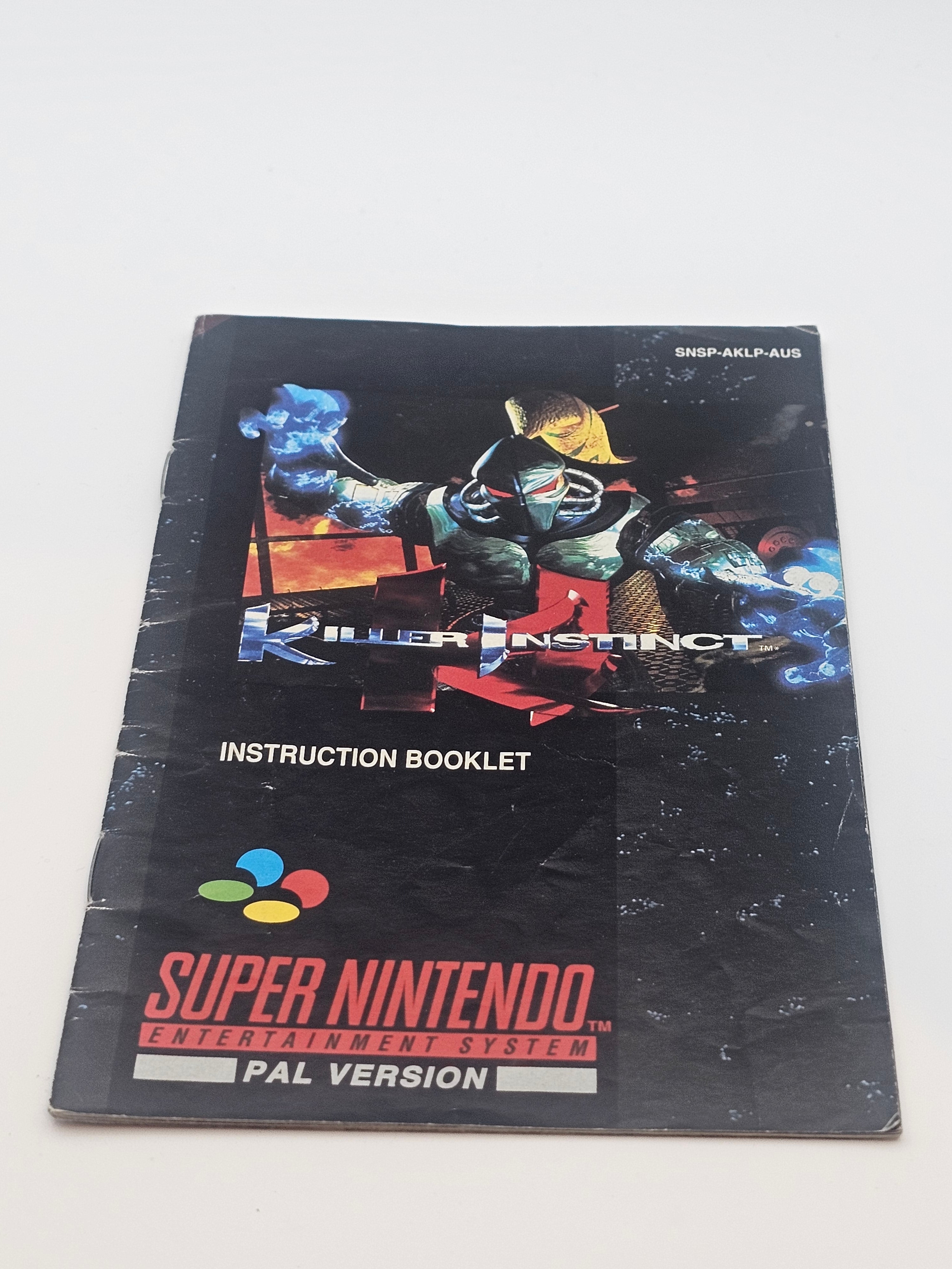 Super Nintendo - Killer Instinct PAL Boxed