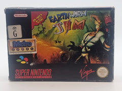 Super Nintendo - Earthworm Jim PAL Boxed
