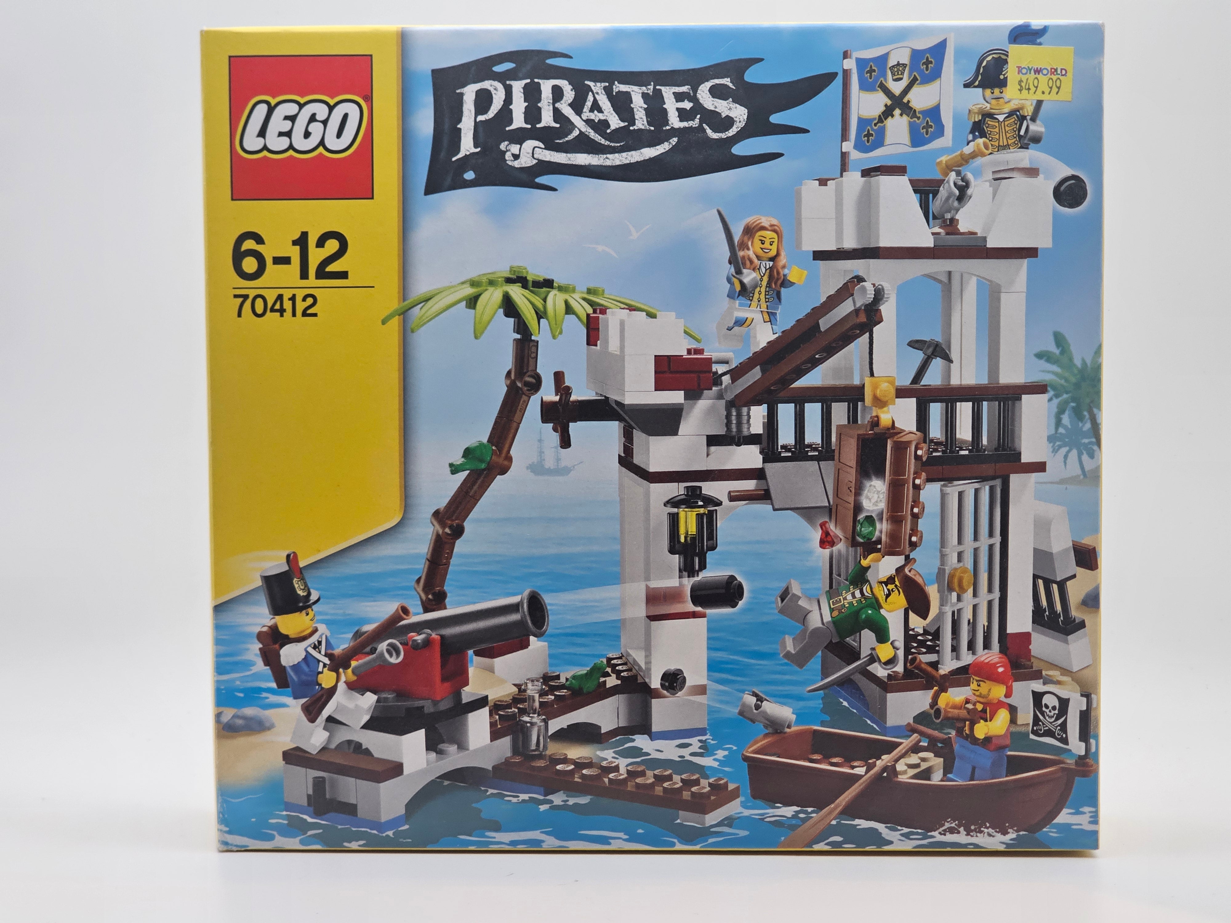Lego Pirates Soldiers Fort 70412 Complete