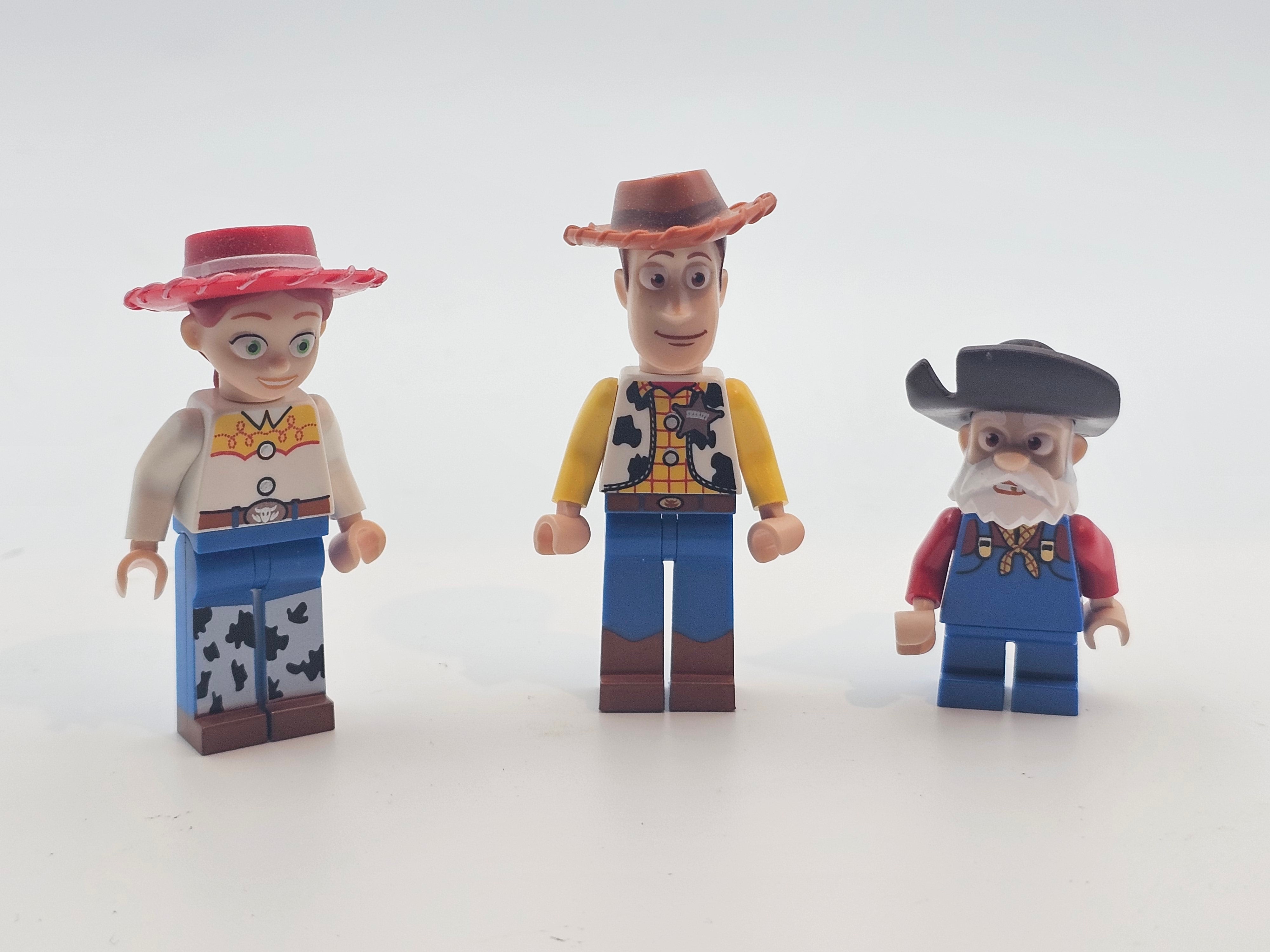 Lego Toy Story Minifigure Set Stinky Pete Jesse Woody