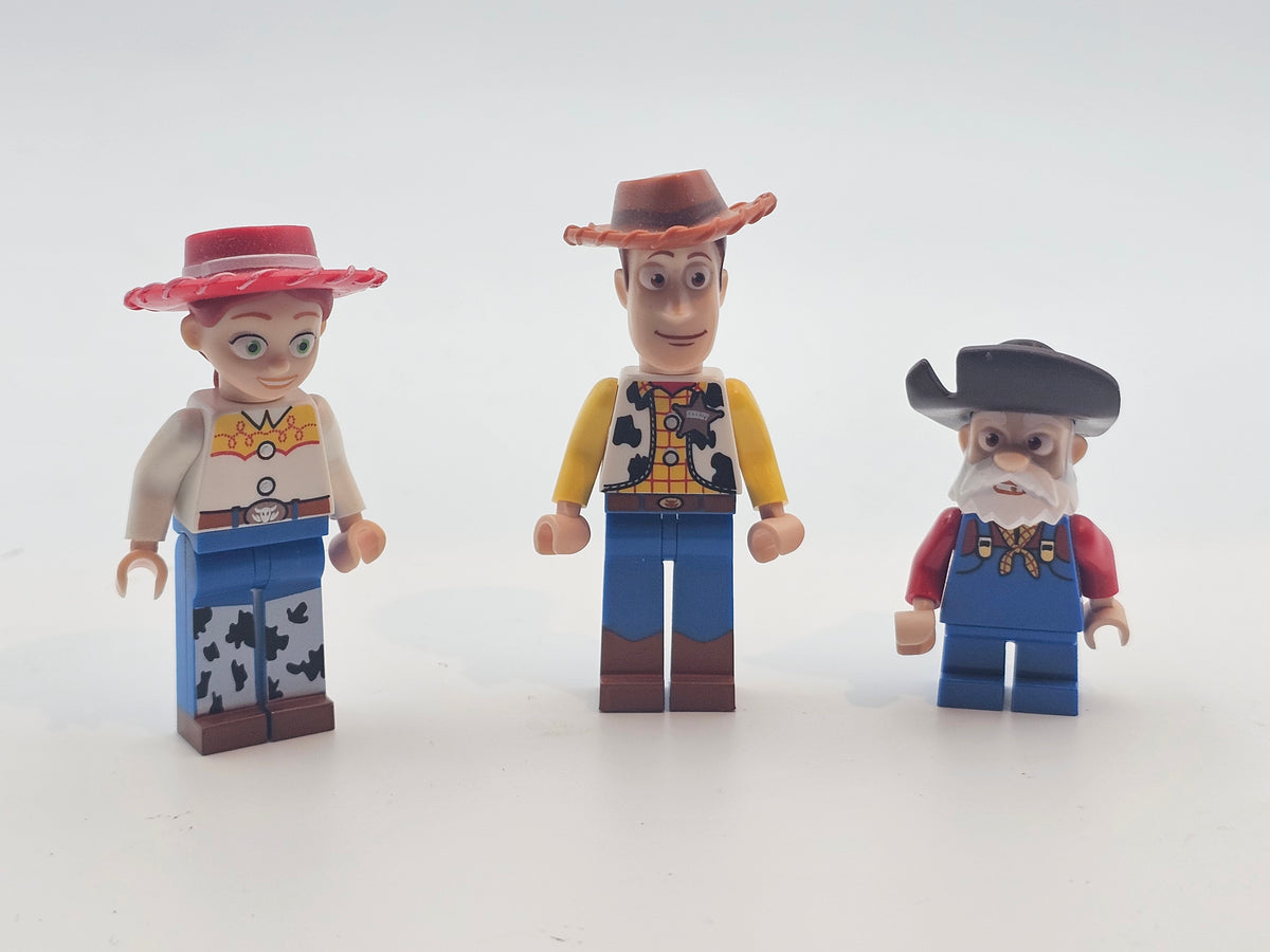 Lego Toy Story Minifigure Set Stinky Pete Jesse Woody