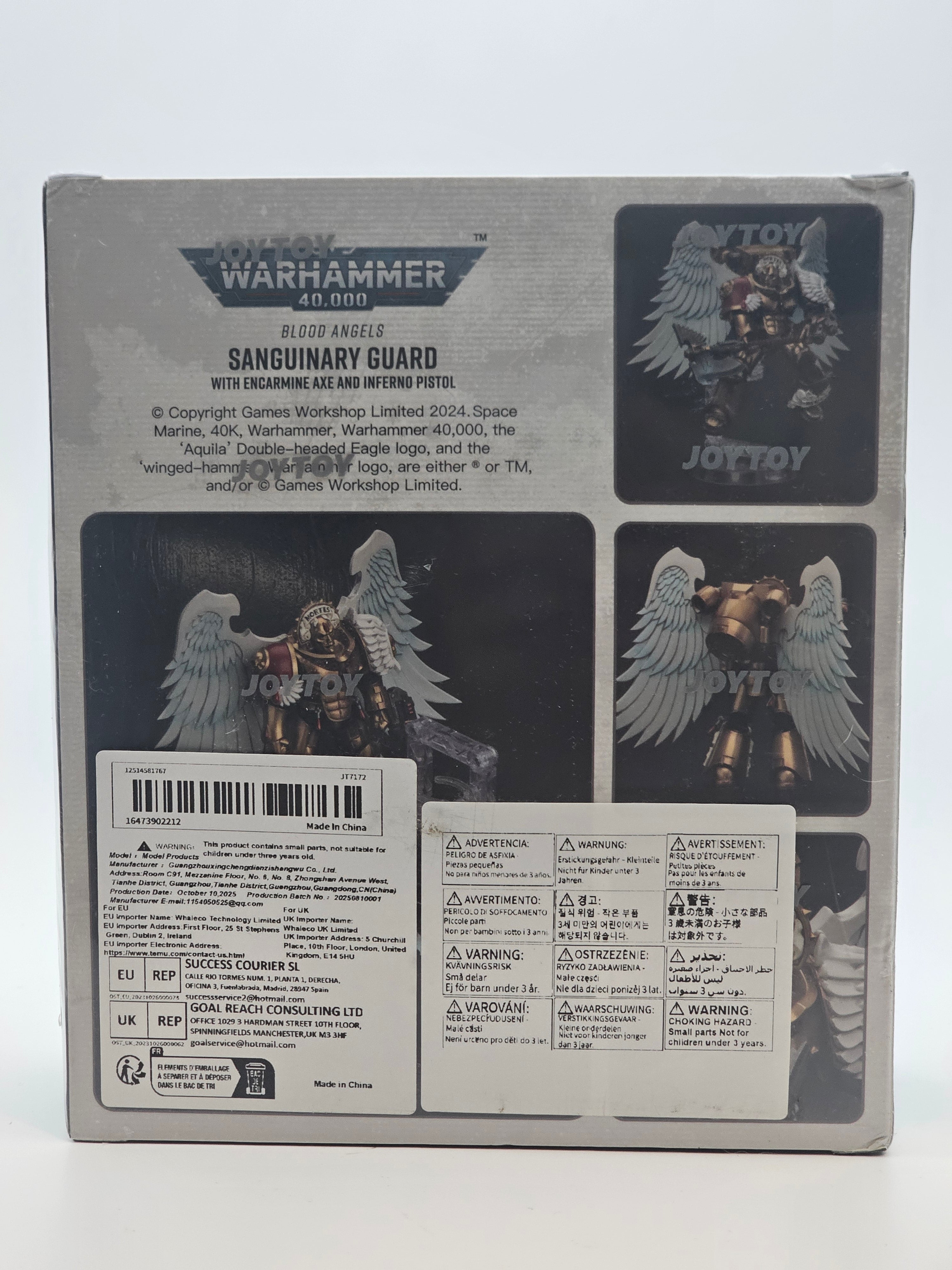 Warhammer Joytoy Blood Angels Sanguinary Guard