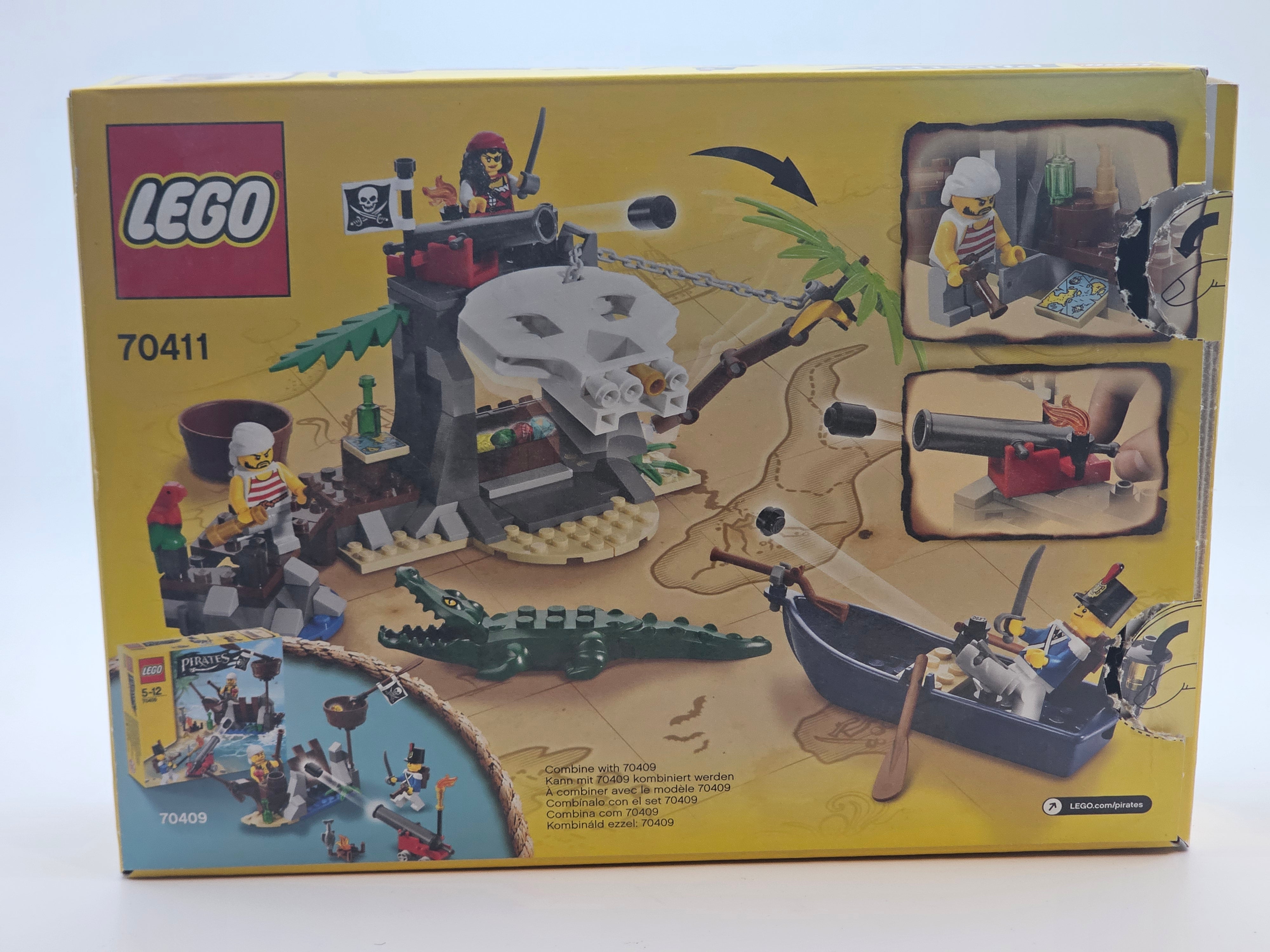 Lego Pirates 70411 Treasure Island Complete
