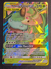 Venusaur & Snivy GX 1/236 Cosmic Eclipse