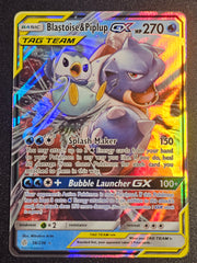 Blastoise & Piplup GX 38/236 Cosmic Eclipse