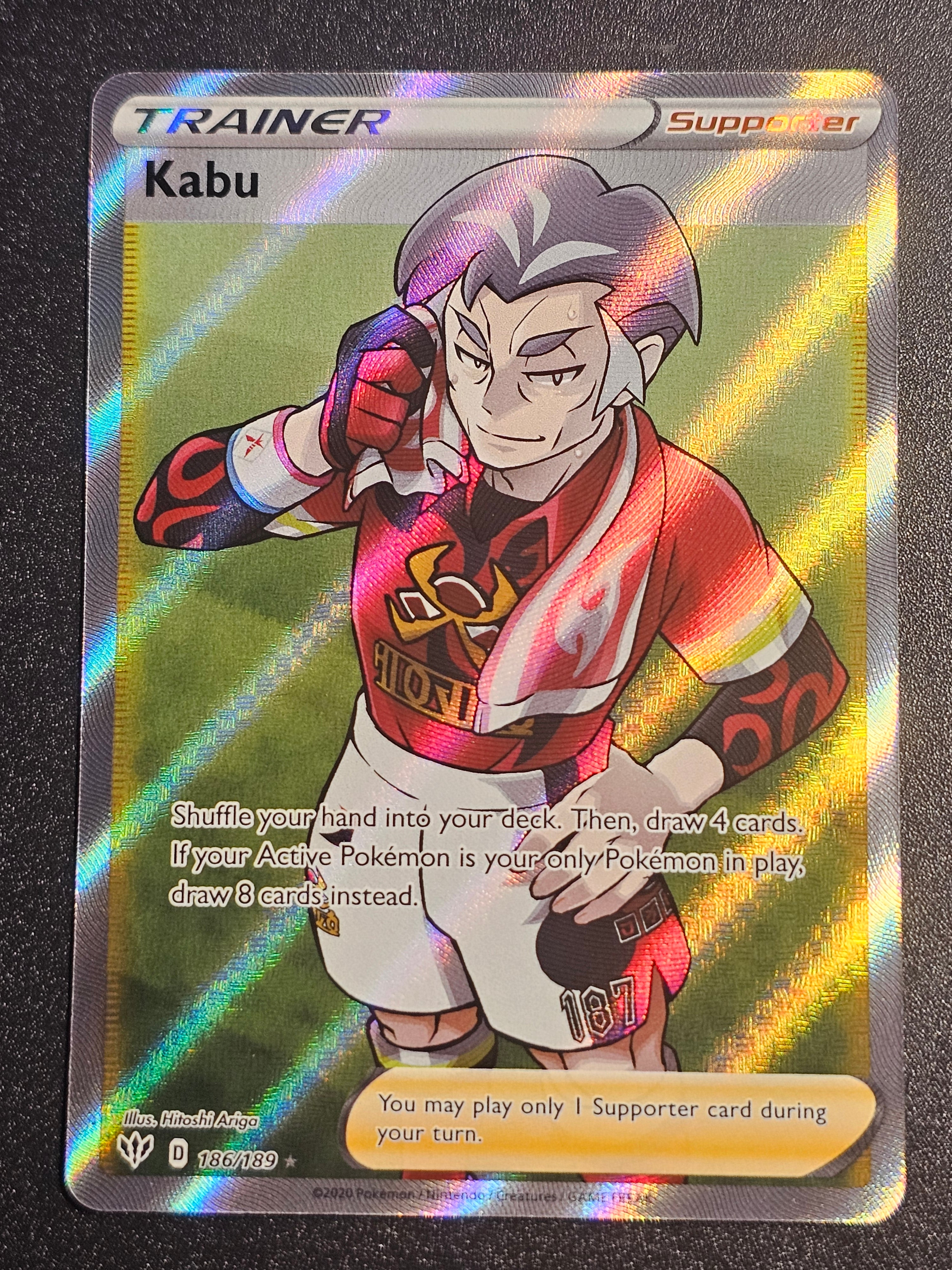 Pokemon TCG - Kabu 186/189 Darkness Ablaze