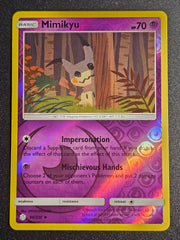 Pokemon TCG - Mimikyu 96/236 Reverse Holo Cosmic Eclipse