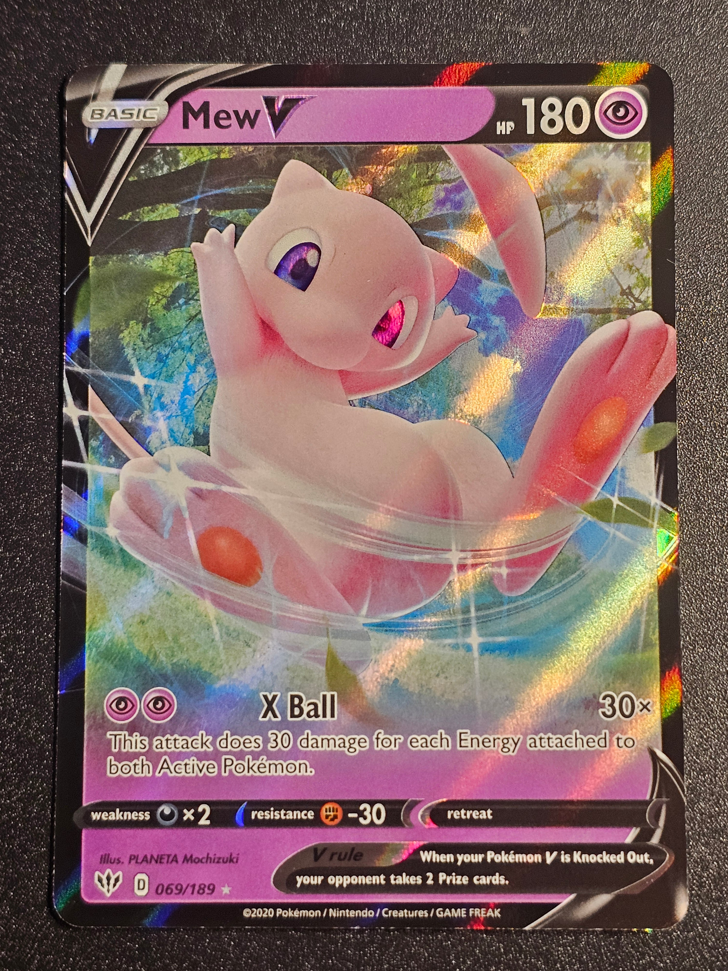 Pokemon TCG - Mew V 069/189 Darkness Ablaze