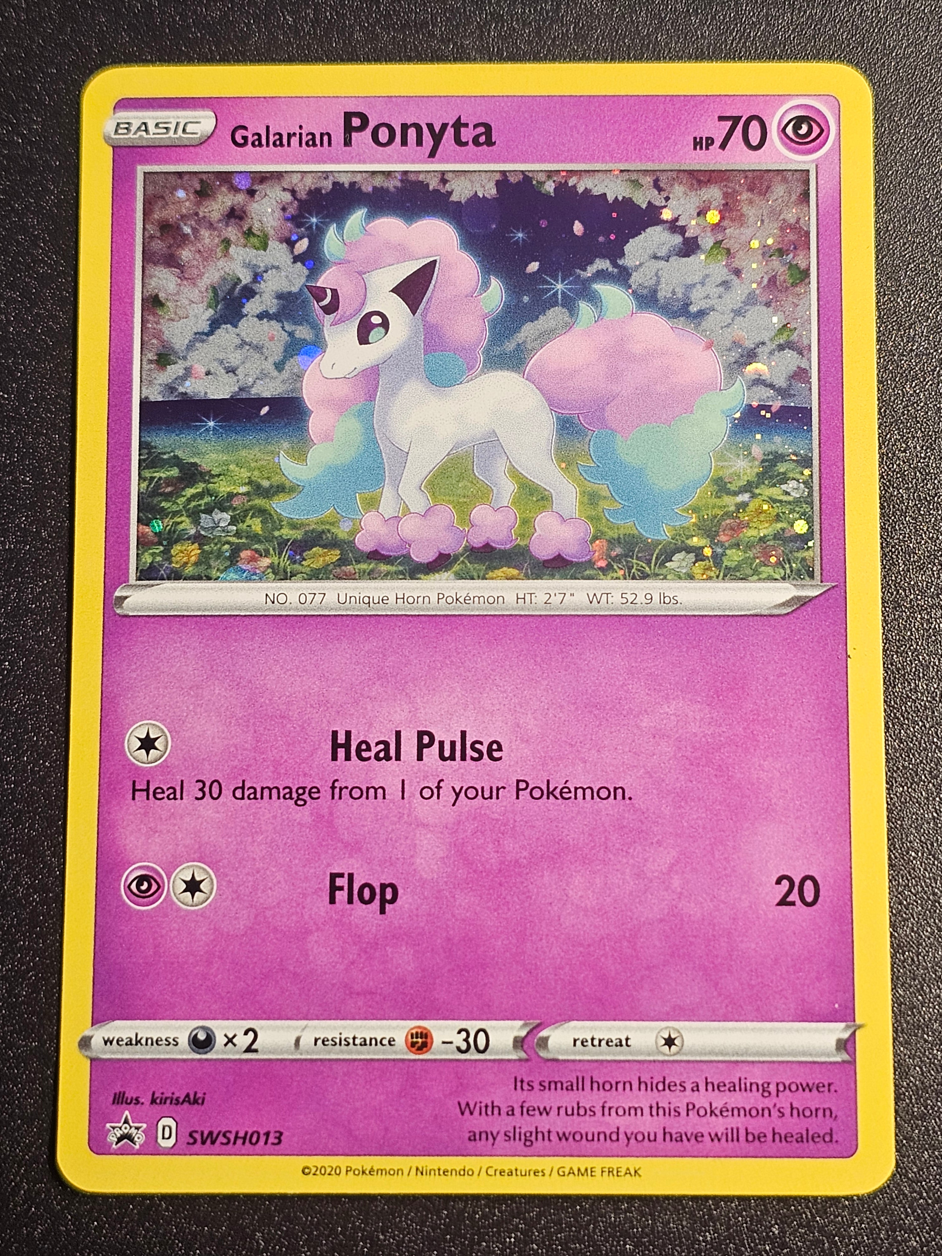 Pokemon TCG - Galarian Ponyta Promo SWSH013