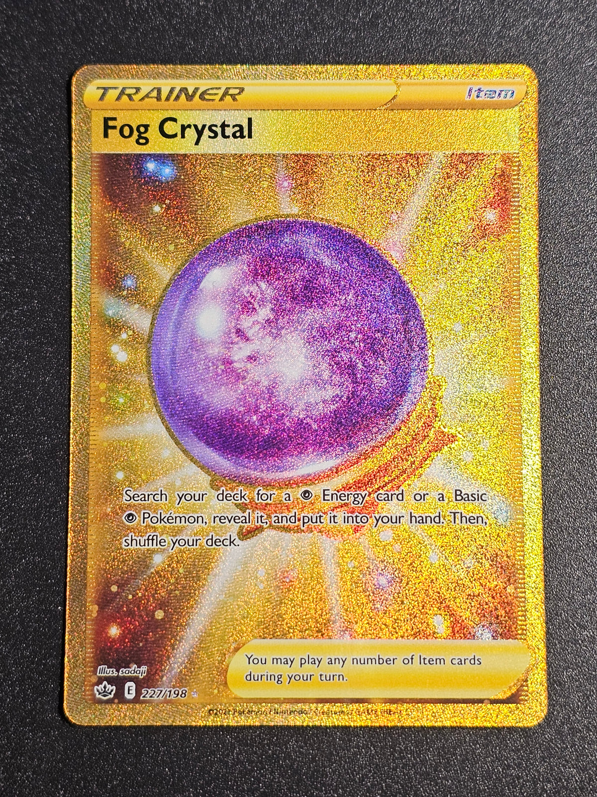Pokemon TCG - Fog Crystal 227/198 Chilling Reign