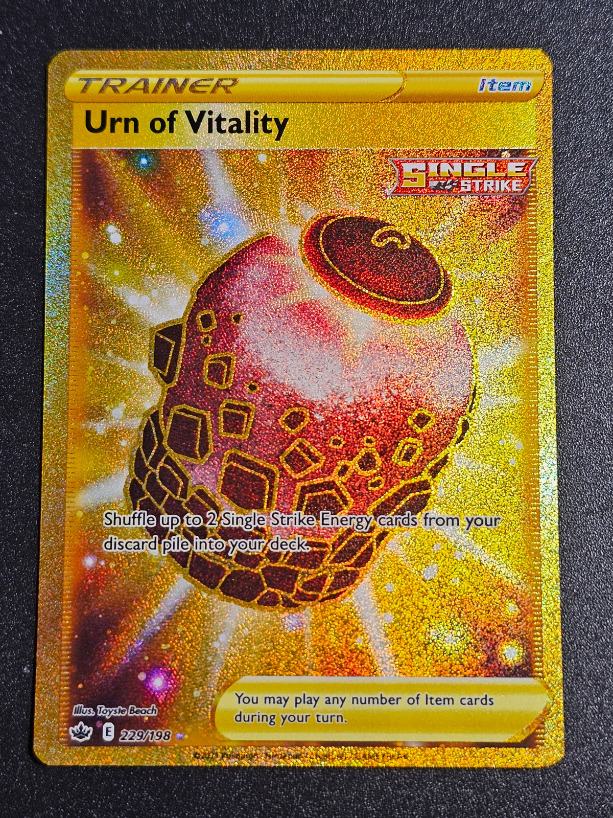 Pokemon TCG - Urn of Vitality 229/198 Chilling Reign