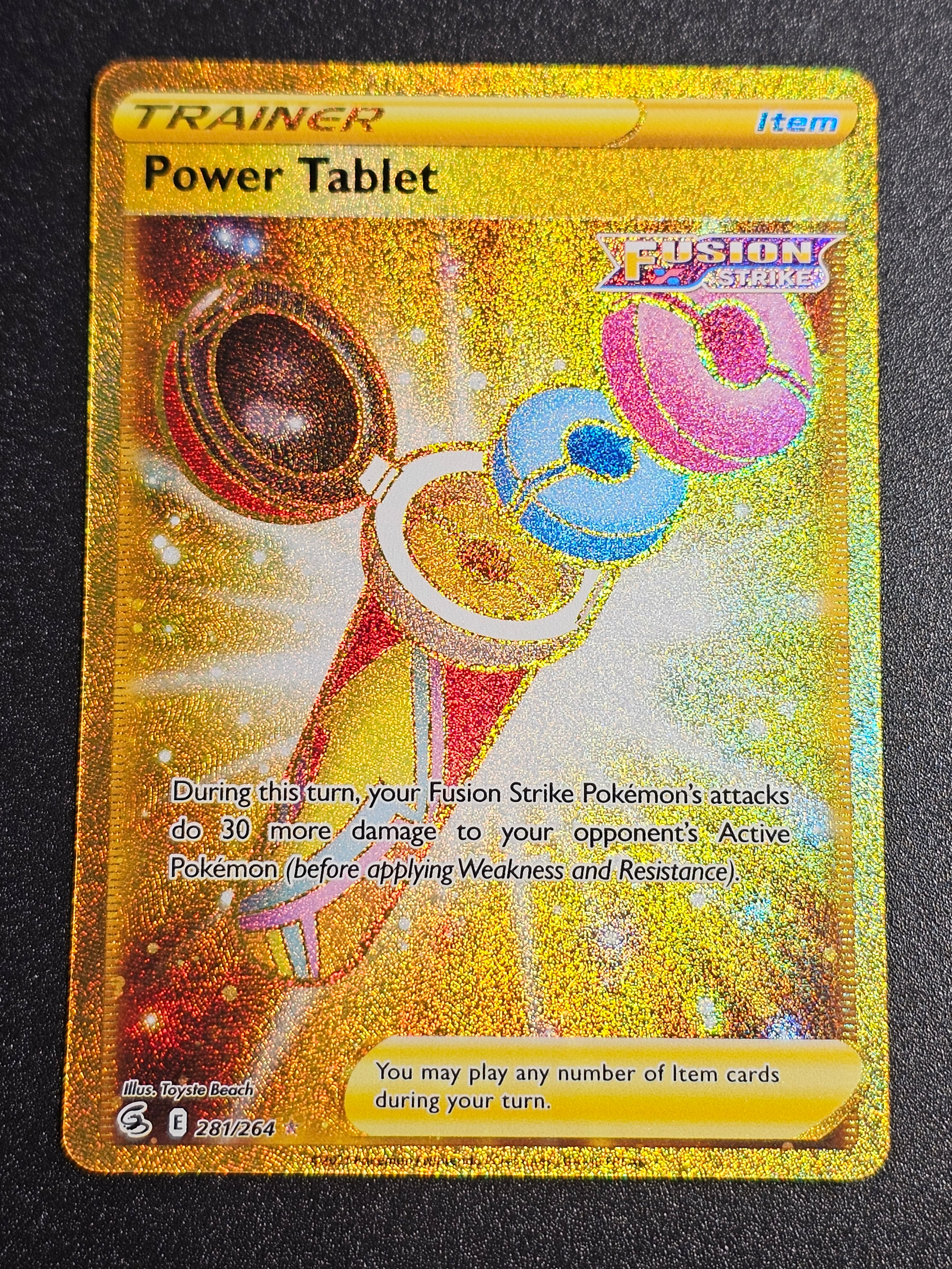 Pokemon TCG - Power Tablet 281/264 Fusion Strike
