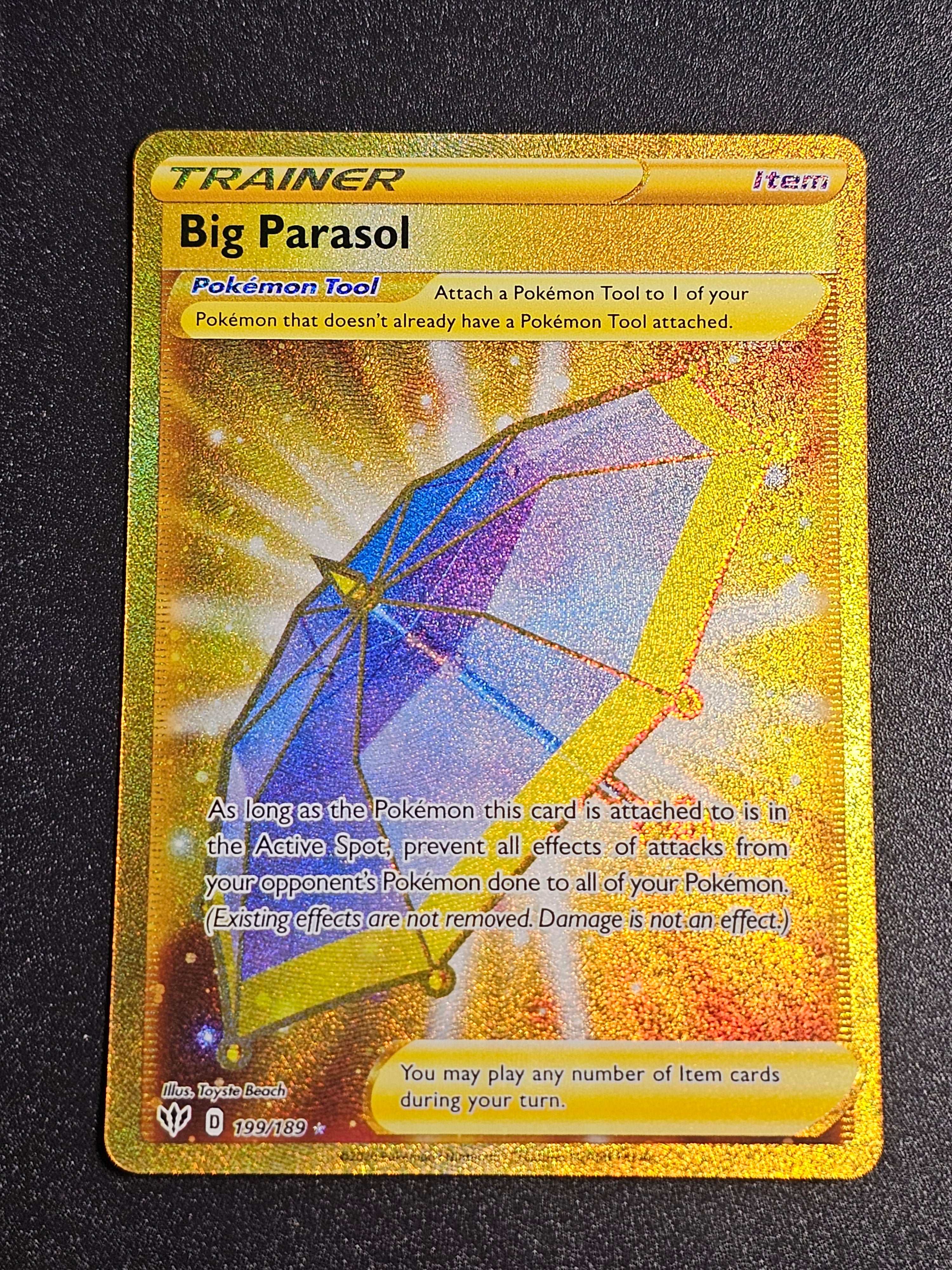 Pokemon TCG - Big Parasol 199/189 Darkness Ablaze