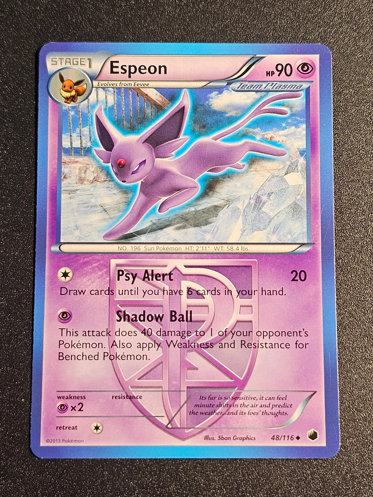 Pokemon TCG - Espeon 48/116 Plasma Freeze