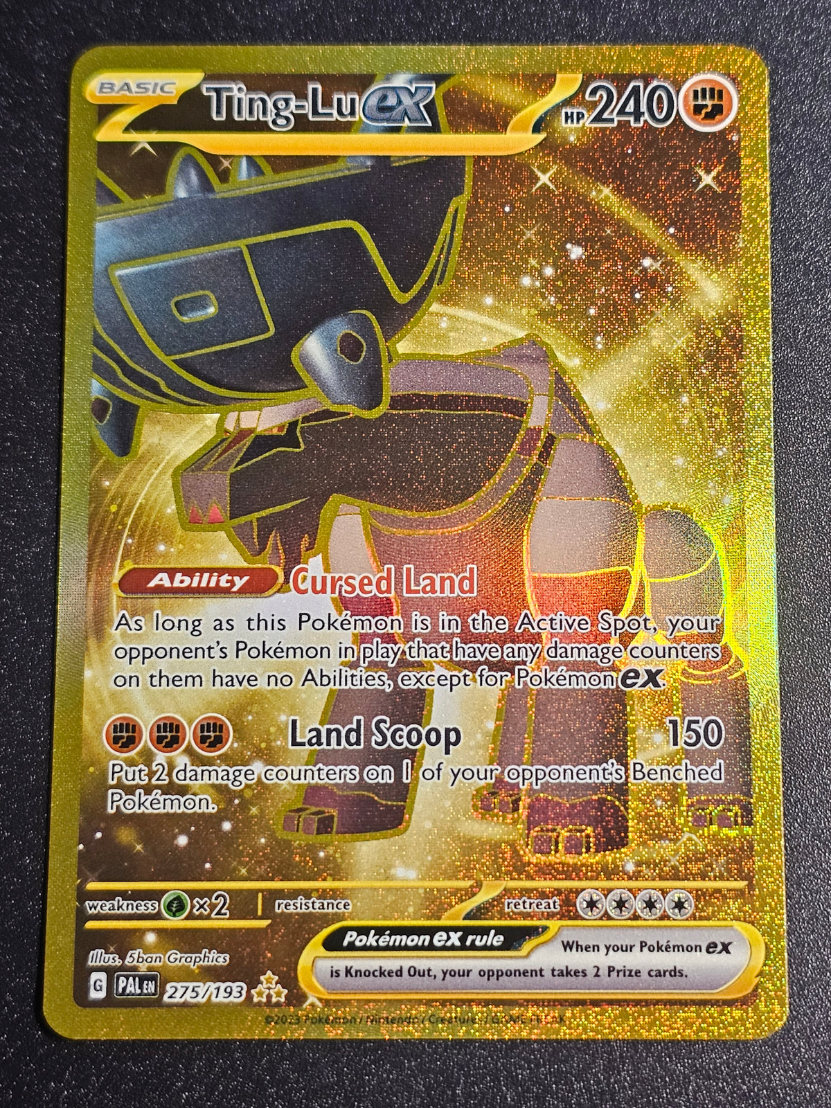 Pokemon TCG - Ting-lu ex 275/193 Paldea Evolved