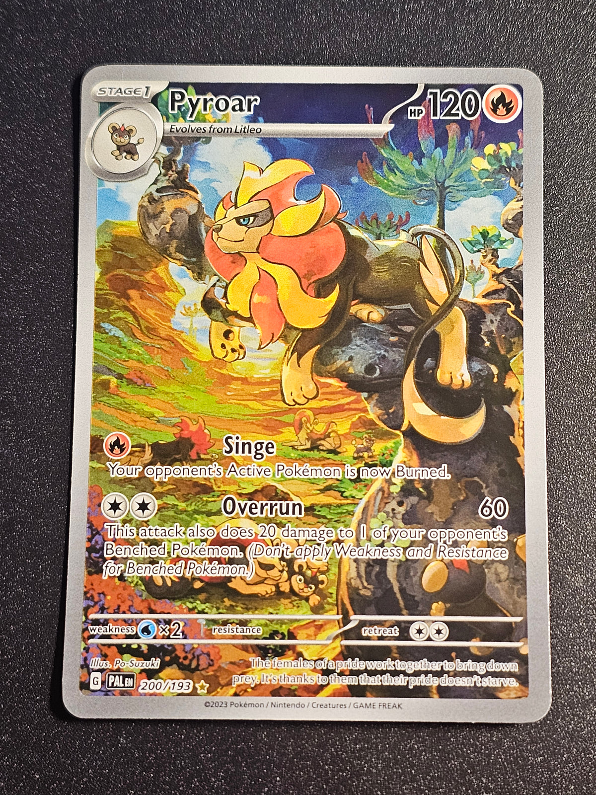 Pokemon TCG - Pyroar 200/193 Paldea Evolved