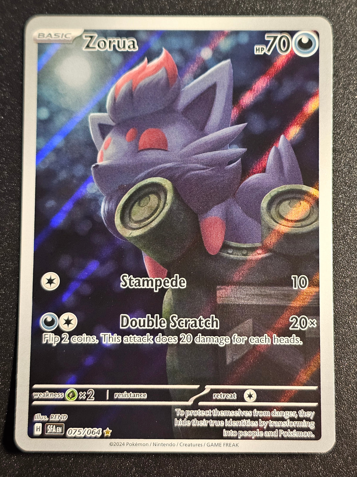 Pokemon TCG - Zorua 075/064 Shrouded Fable