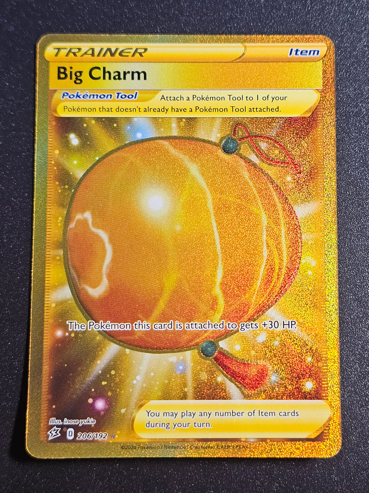 Pokemon TCG - Big Charm 206/192 Rebel Clash