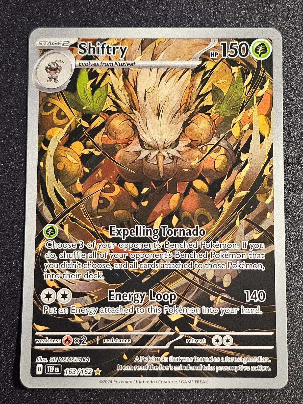 Pokemon TCG - Shiftry 163/162 Temporal Forces