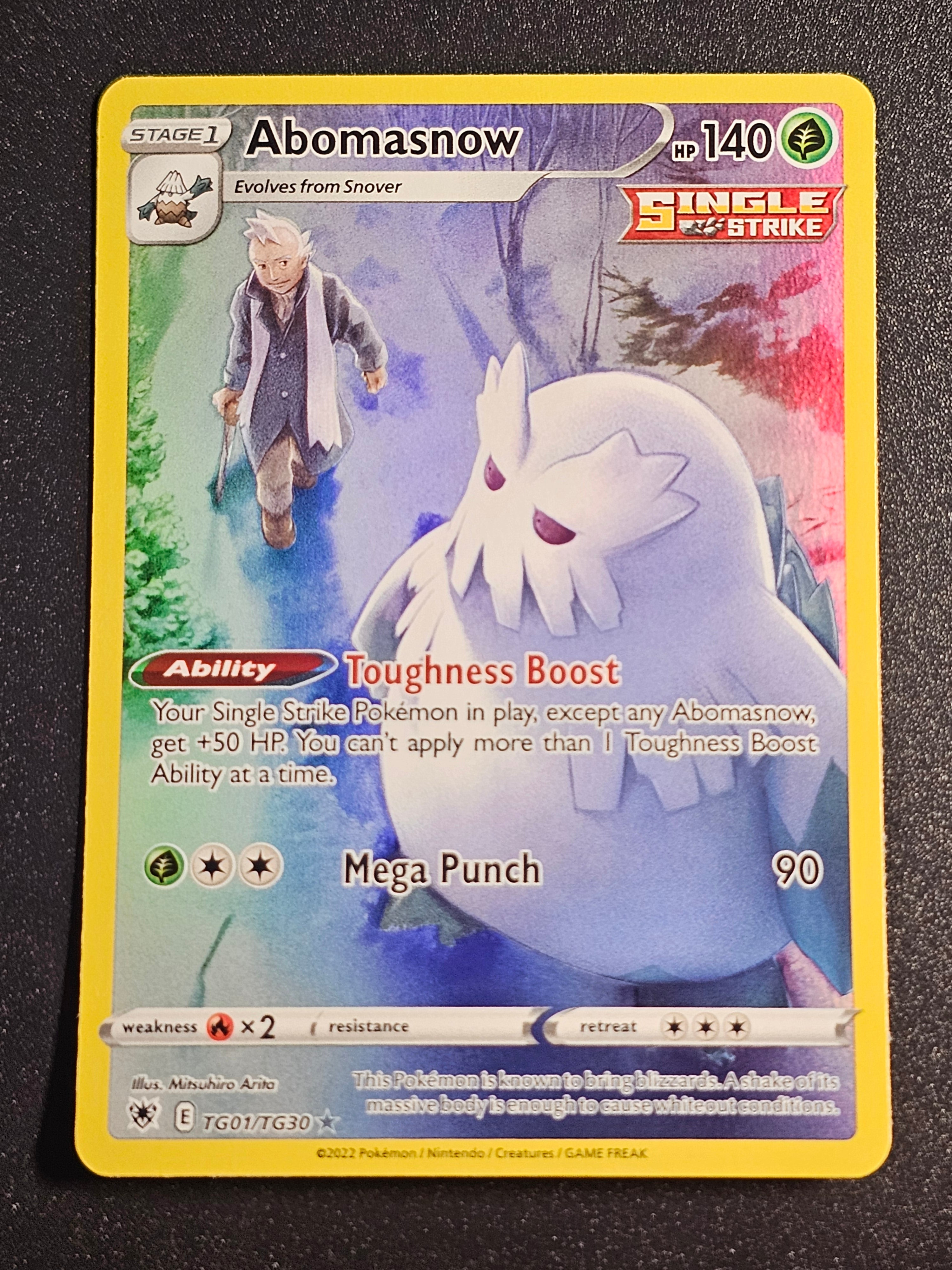 Pokemon TCG - Abomasnow TG01/TG30