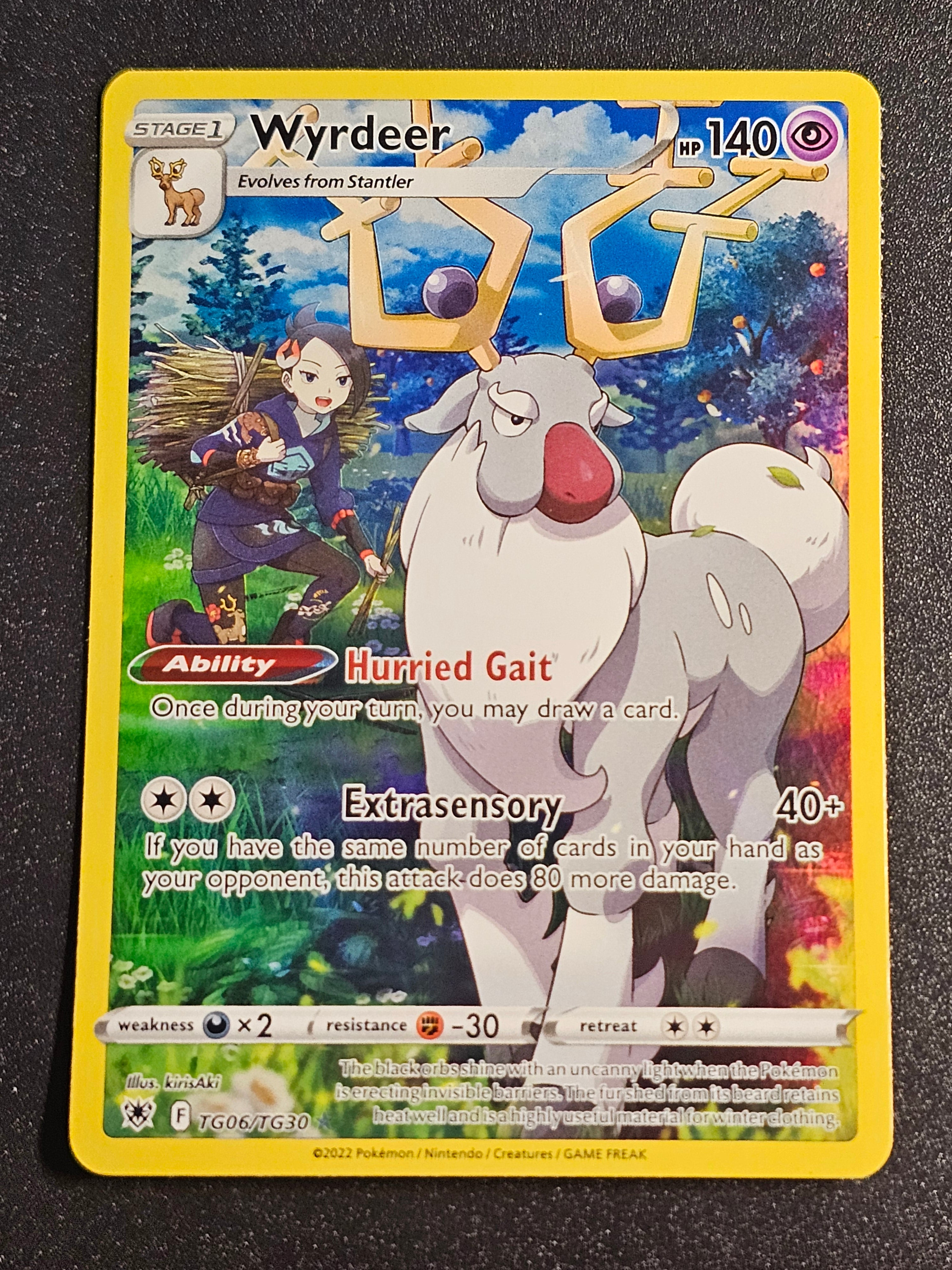 Pokemon TCG - Wyrdeer TG06/TG30