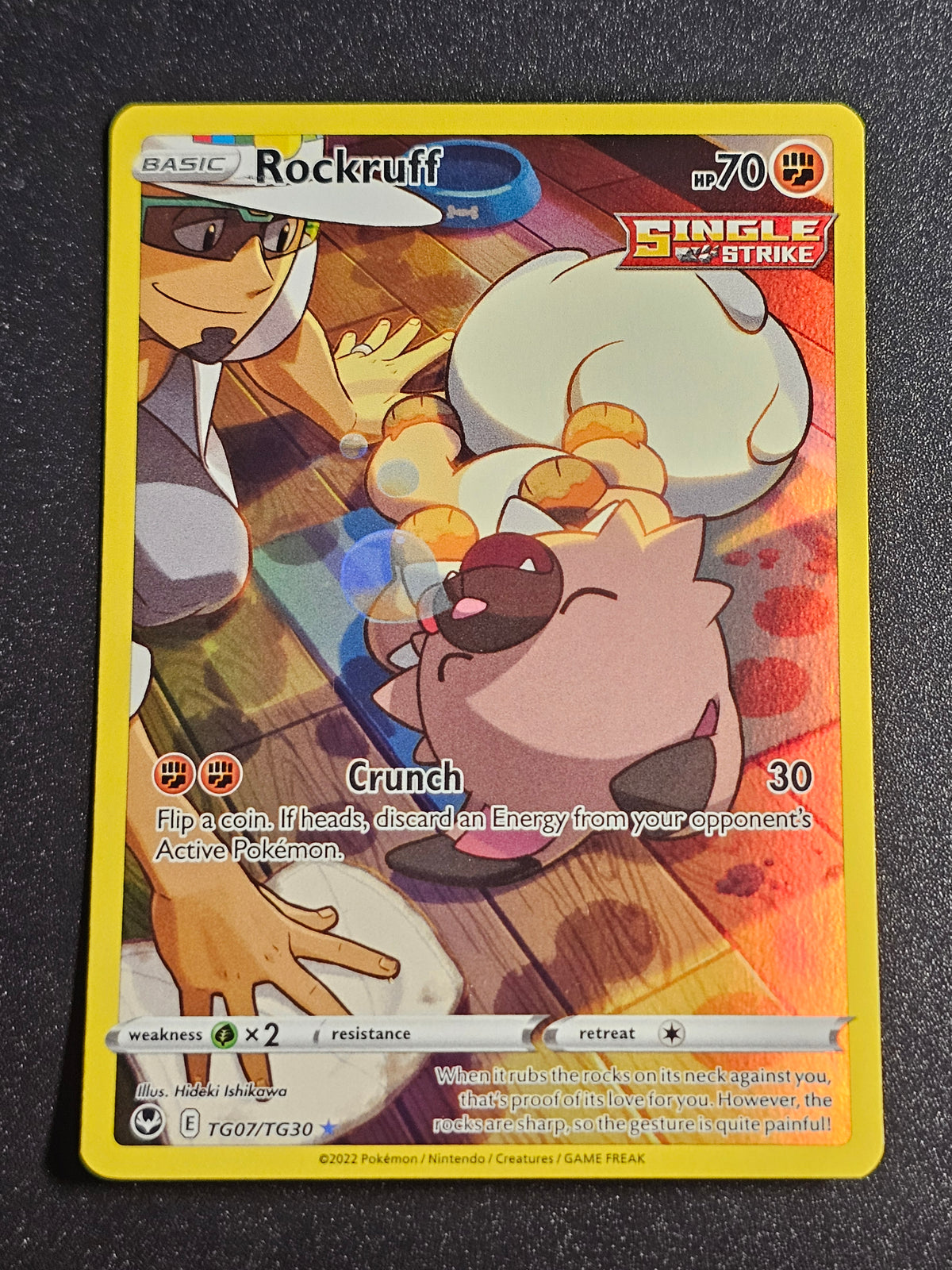 Pokemon TCG - Rockruff TG07/TG30 Silver Tempest