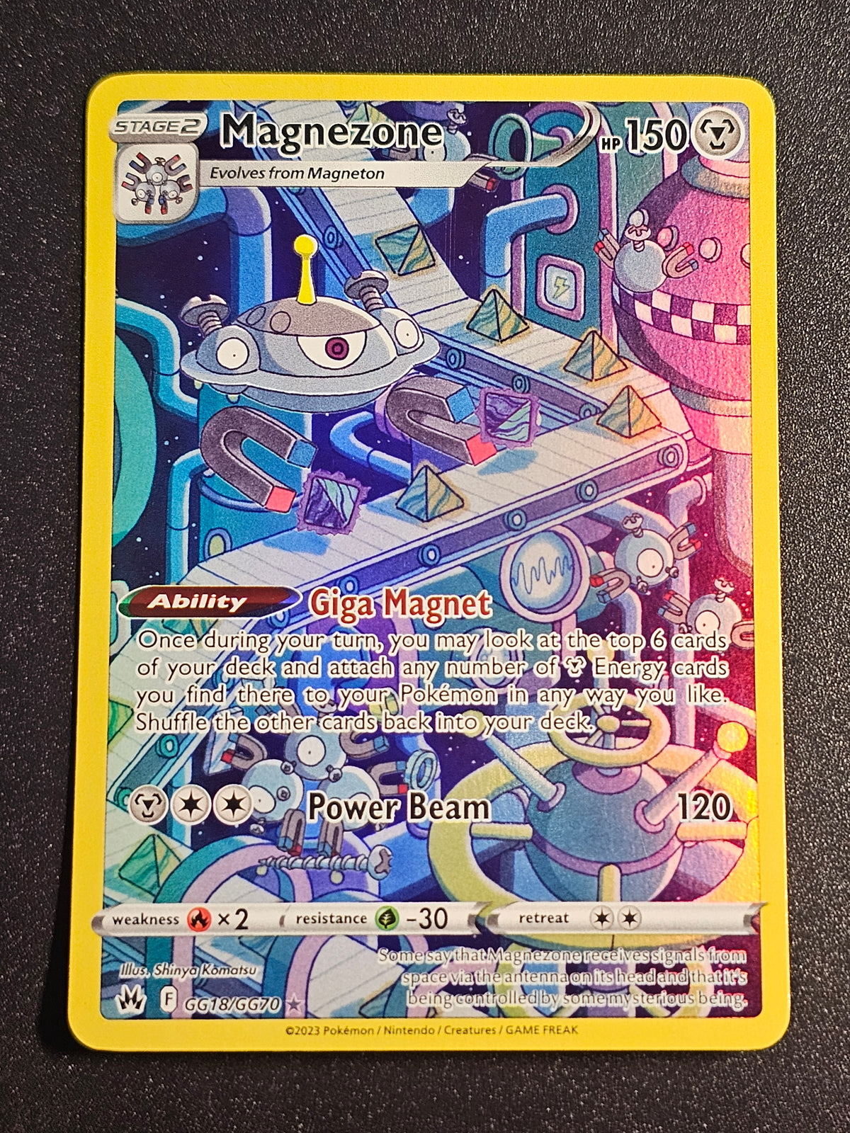 Pokemon TCG - Magnezone GG18/GG70 Crown Zenith