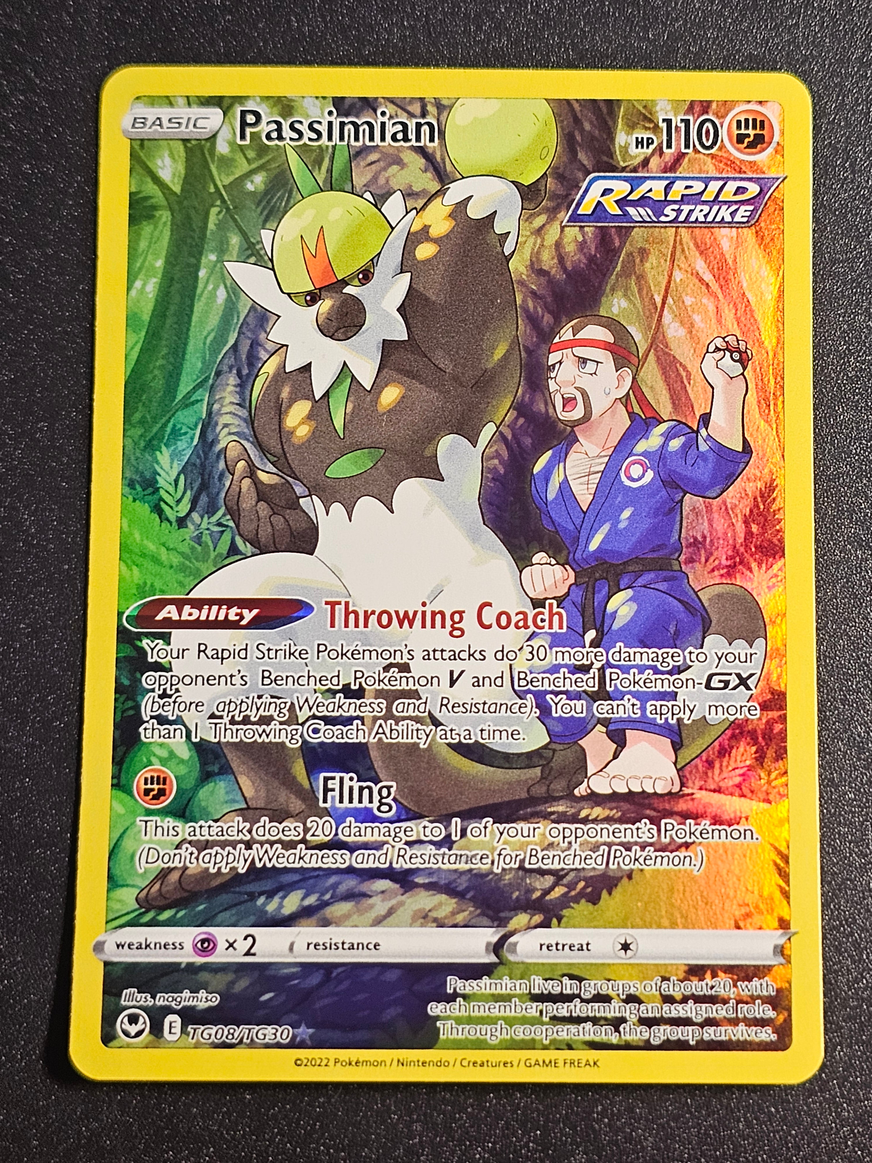 Pokemon TCG - Passimian TG08/TG30 Silver Tempest