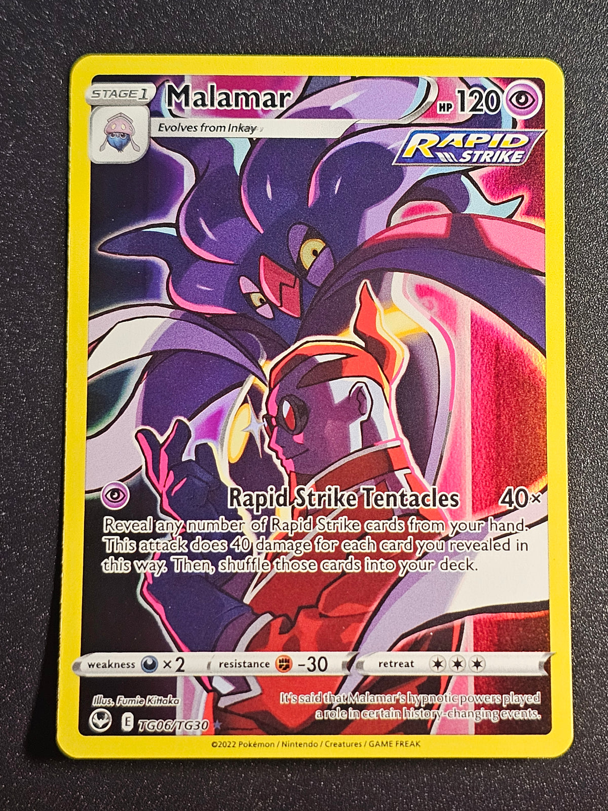 Pokemon TCG - Malamar TG06/TG30 Silver Tempest