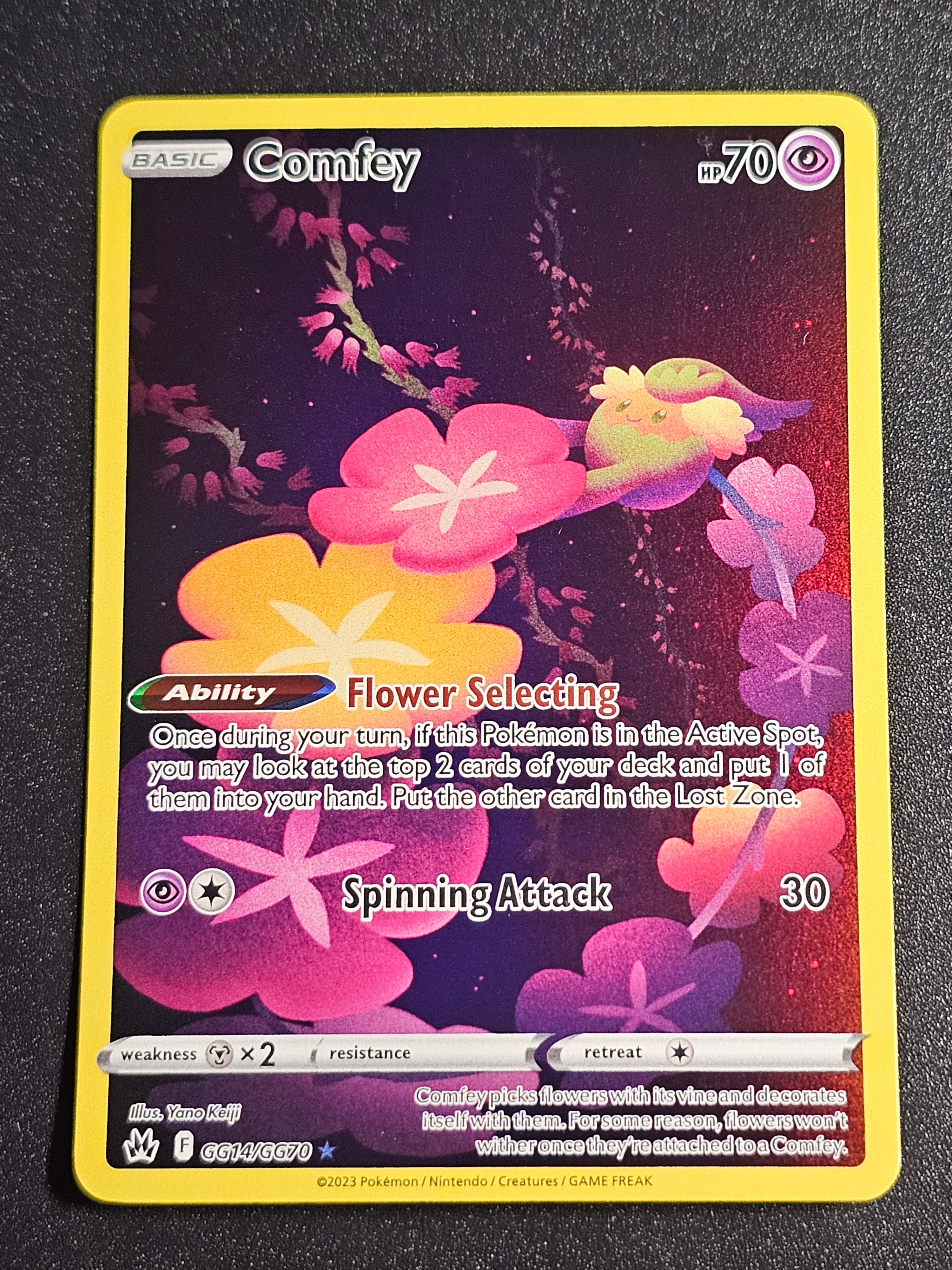 Pokemon TCG - Comfey GG14/GG70 Crown Zenith