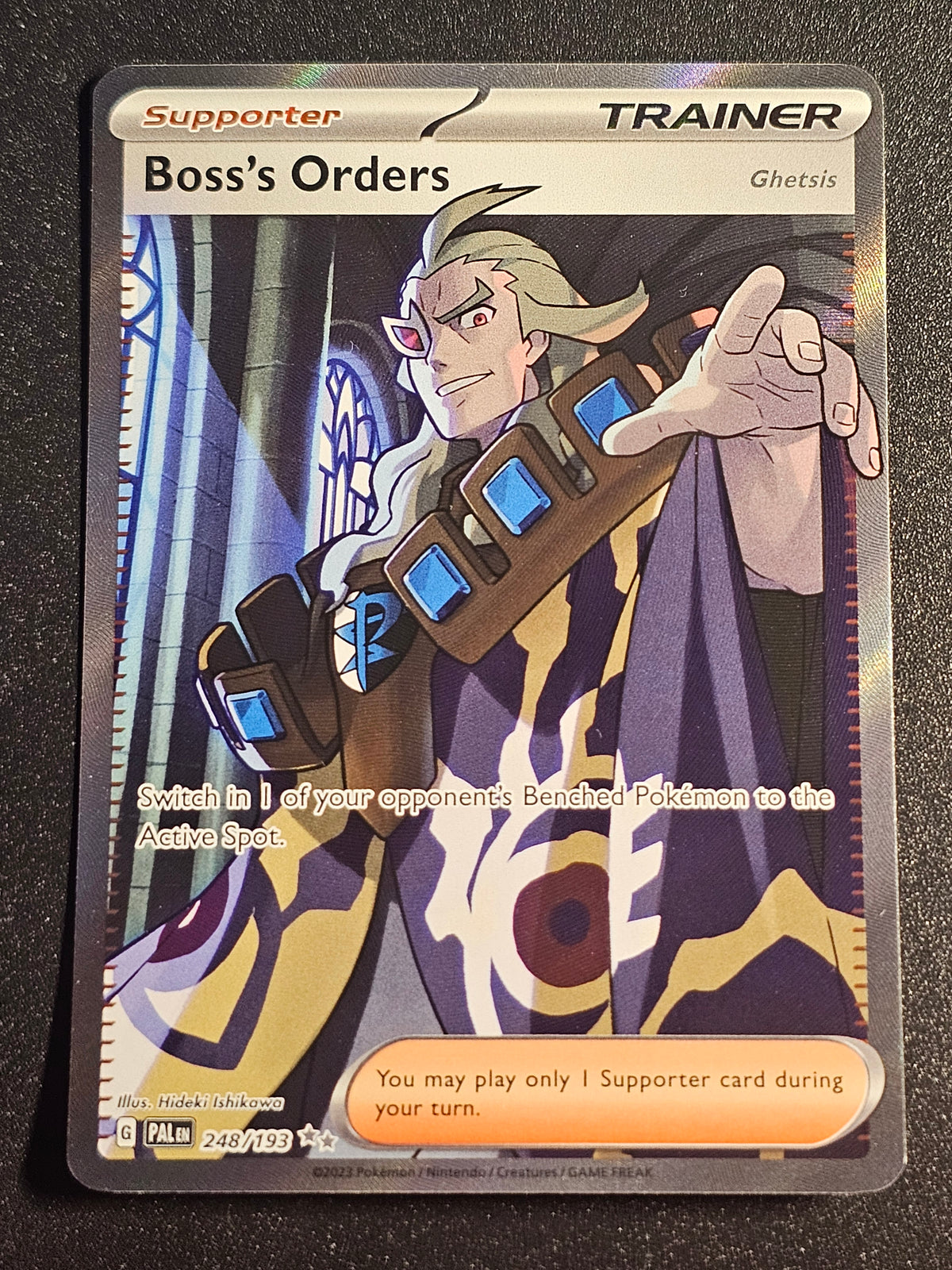 Pokemon TCG - Boss's Orders 248/193 Paldea Evolved