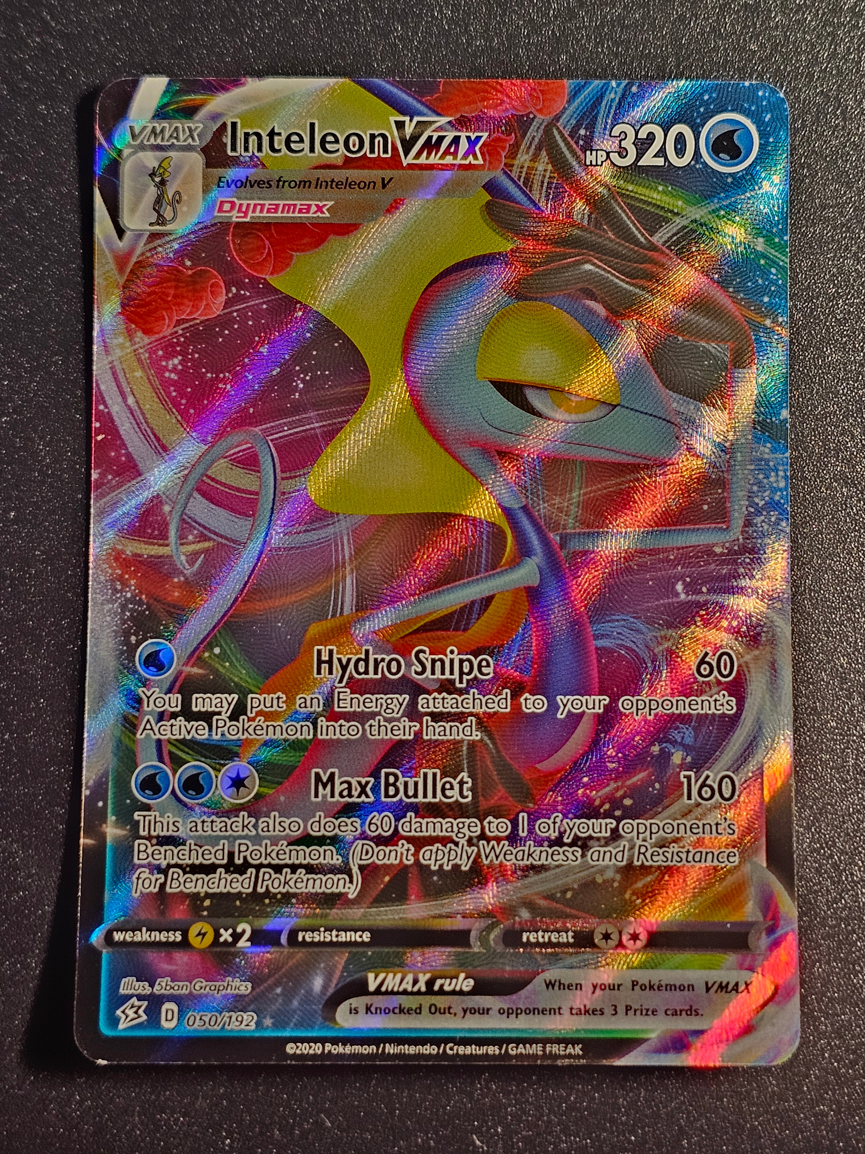 Pokemon TCG - Inteleon VMAX 050/192 Rebel Clash