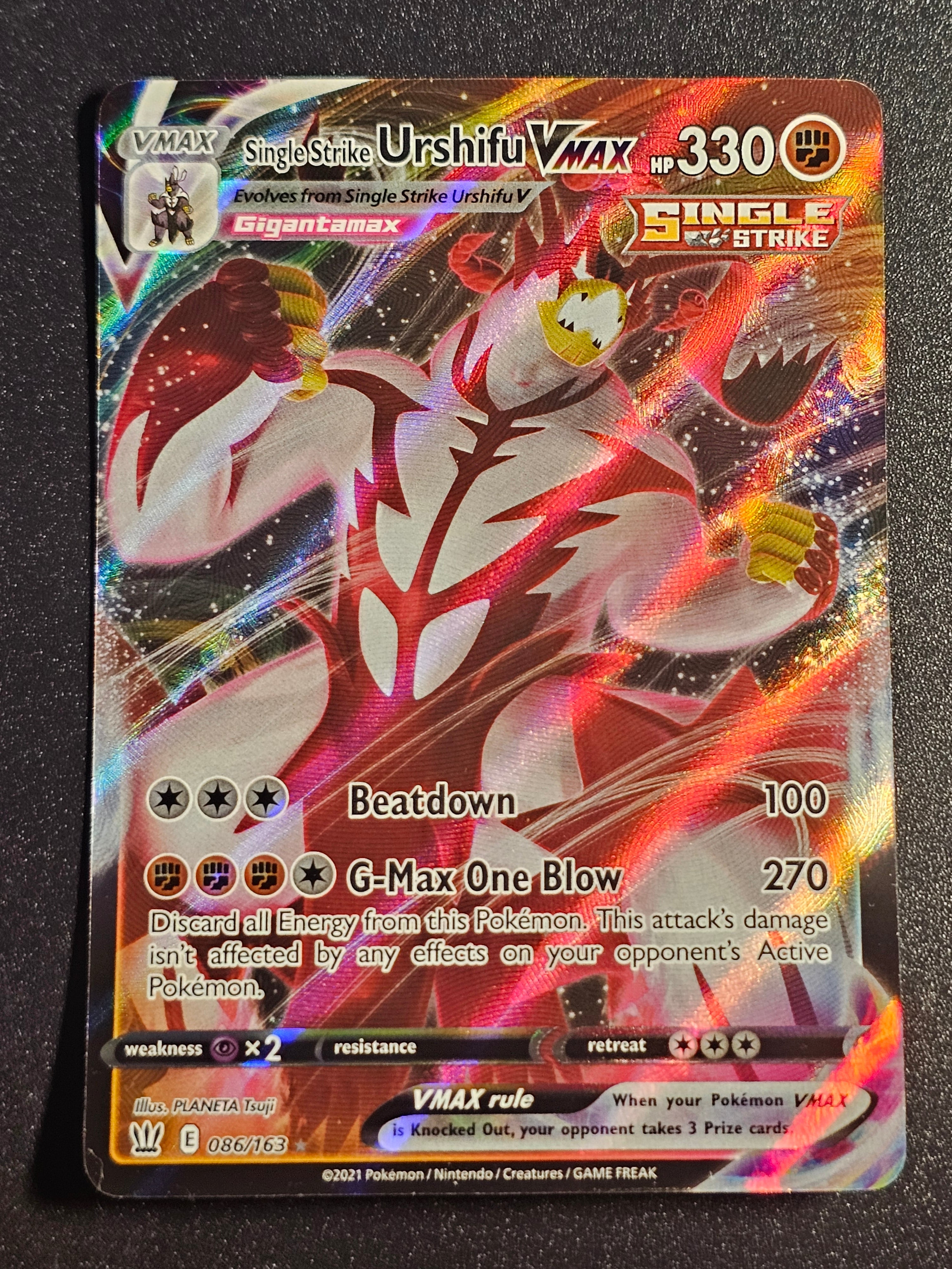 Pokemon TCG - Single Strike Urshifu VMAX 086/163 Battle Styles