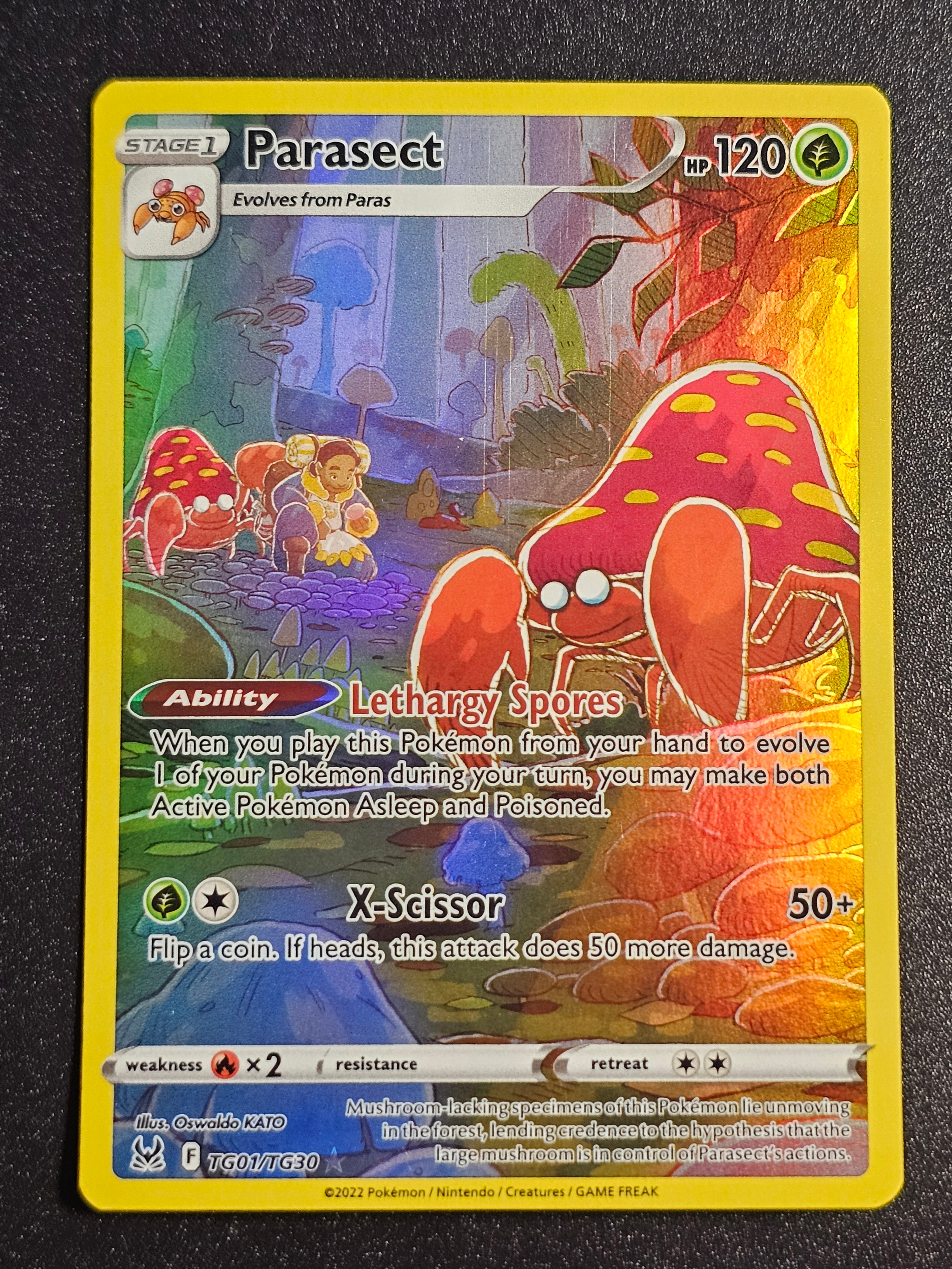 Pokemon TCG - Parasect TG01/TG30 Lost Origin