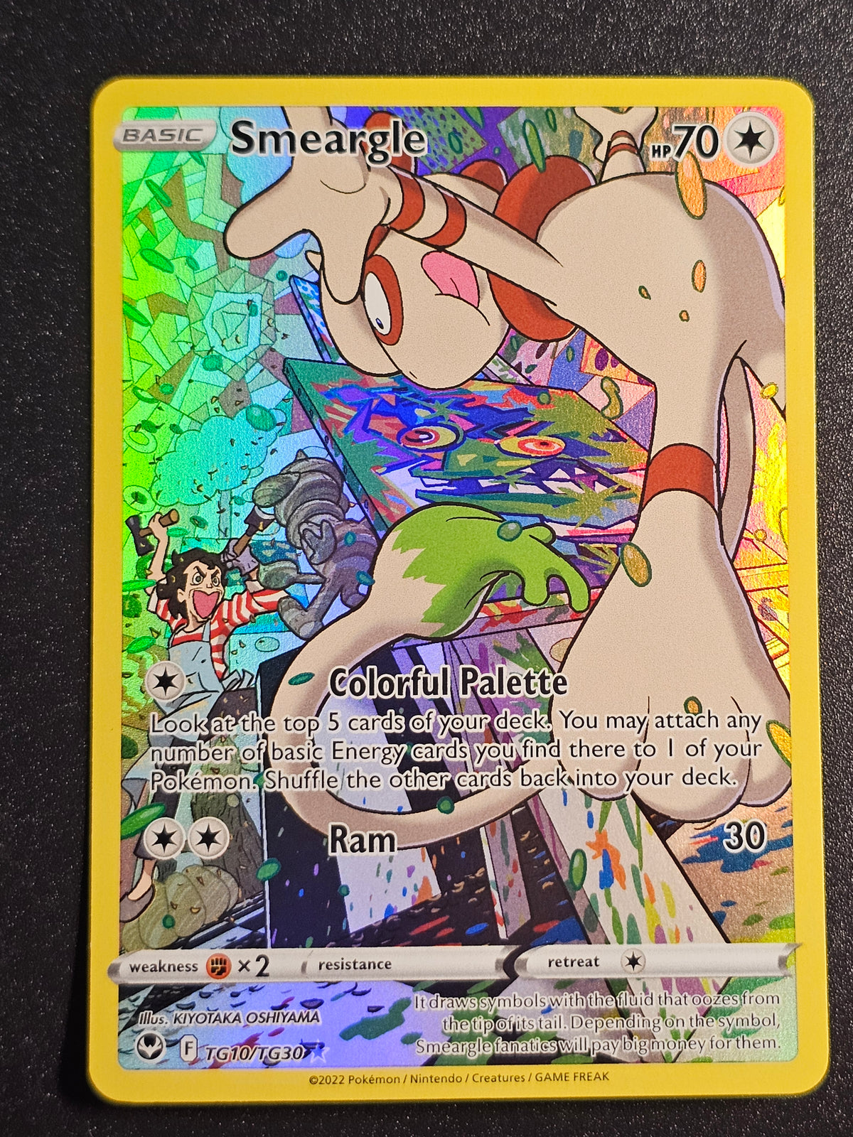 Pokemon TCG - Smeargle TG10/TG30 Silver Tempest