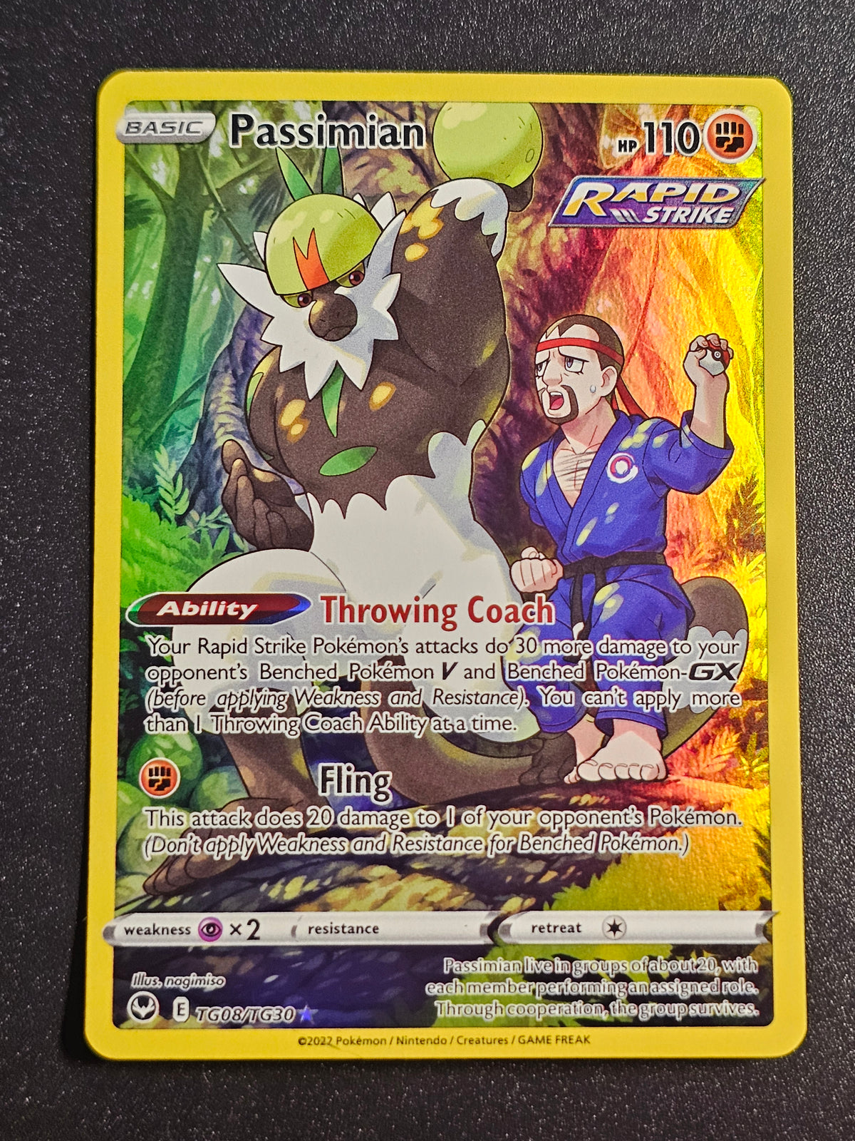 Pokemon TCG - Passimian TG08/TG30 Silver Tempest