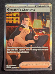 Pokemon TCG - Giovanni's Charisma 204/165 151
