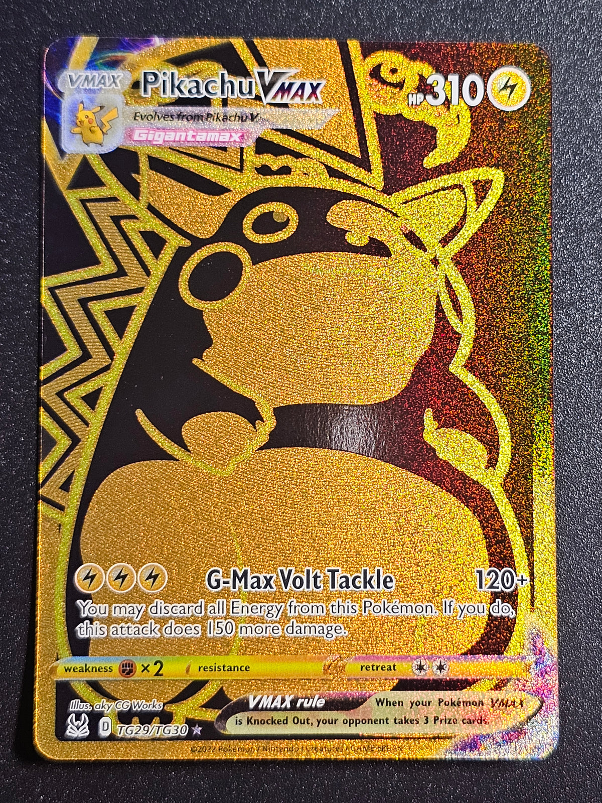 Pokemon TCG - Pikachu VMAX TG20/TG30 Lost Origin