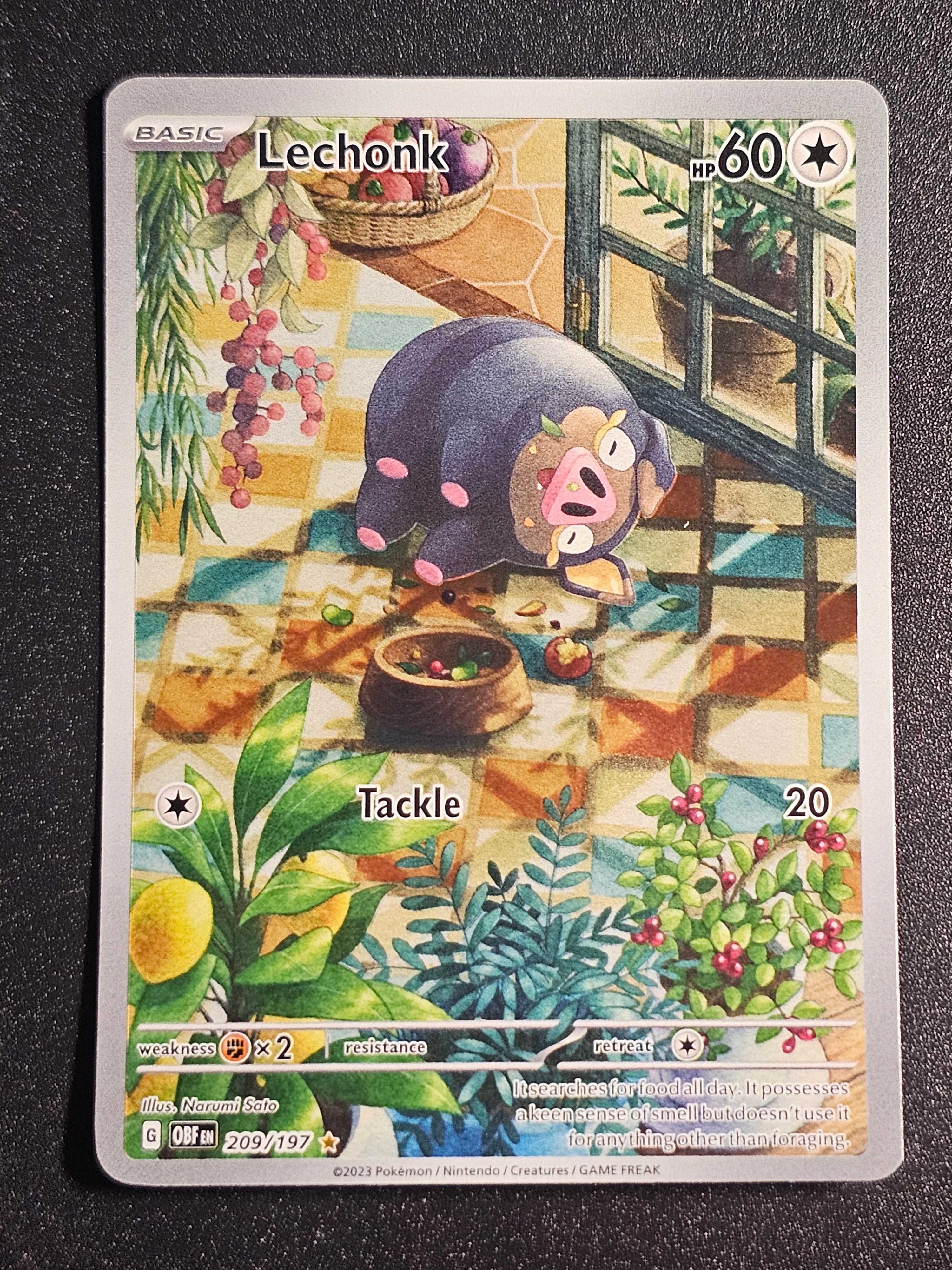 Pokemon TCG - Lechonk 209/197 Obsidian Flames