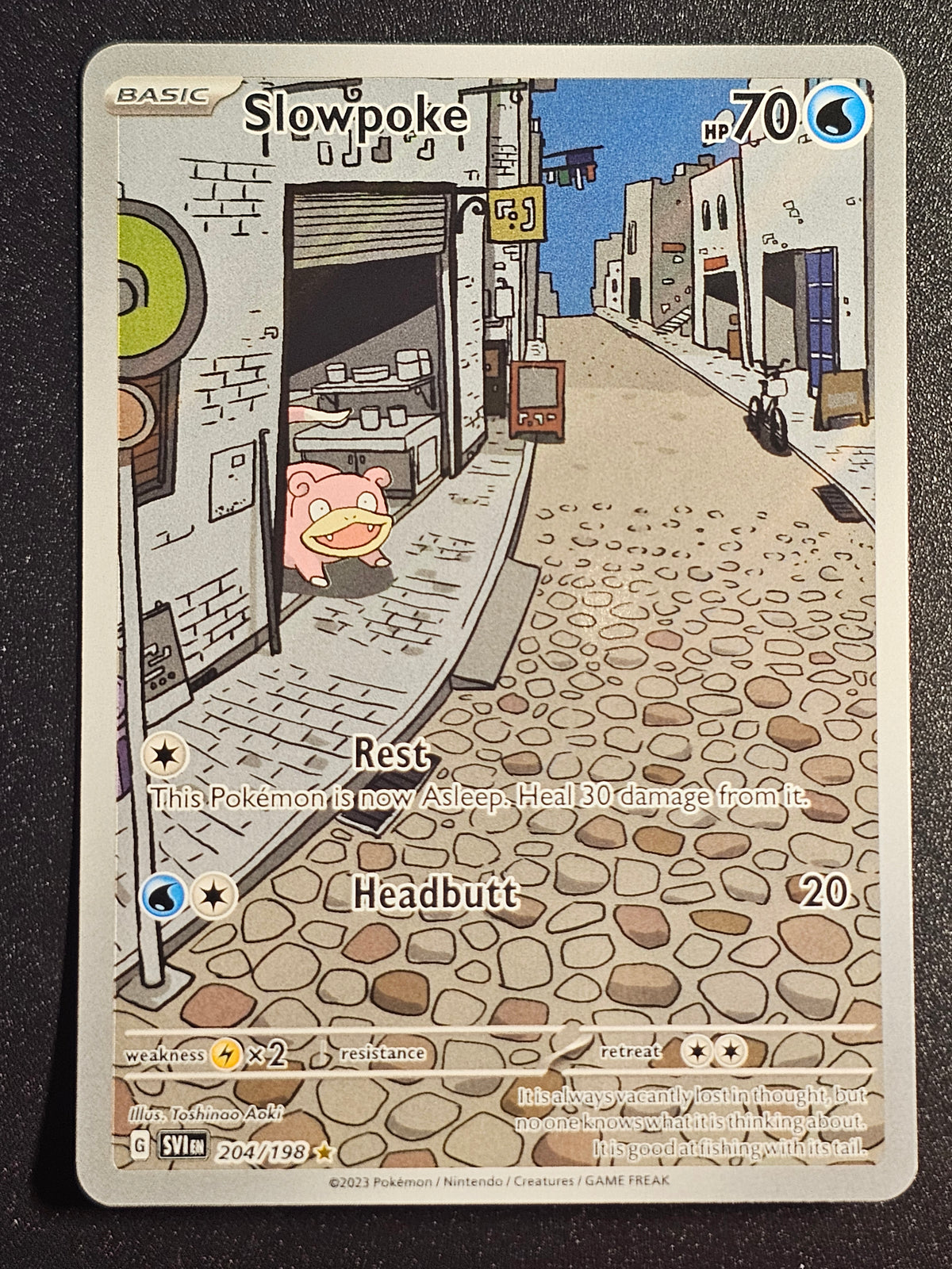 Pokemon TCG - Slowpoke 204/198 Scarlet & Violet
