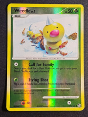 Pokemon TCG - Weedle 93/106 Reverse Holo Great Encounters