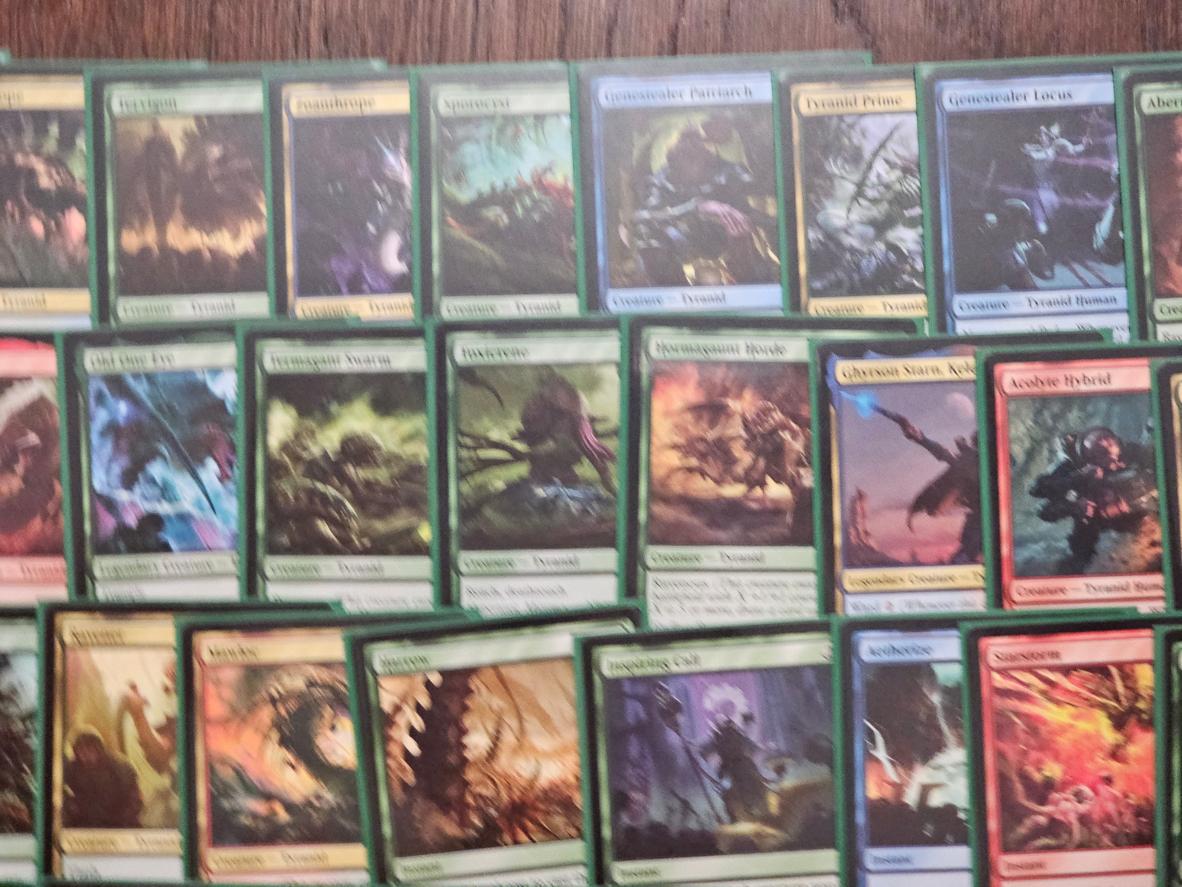 Magic the Gathering Tyranid Swarm Commander Deck